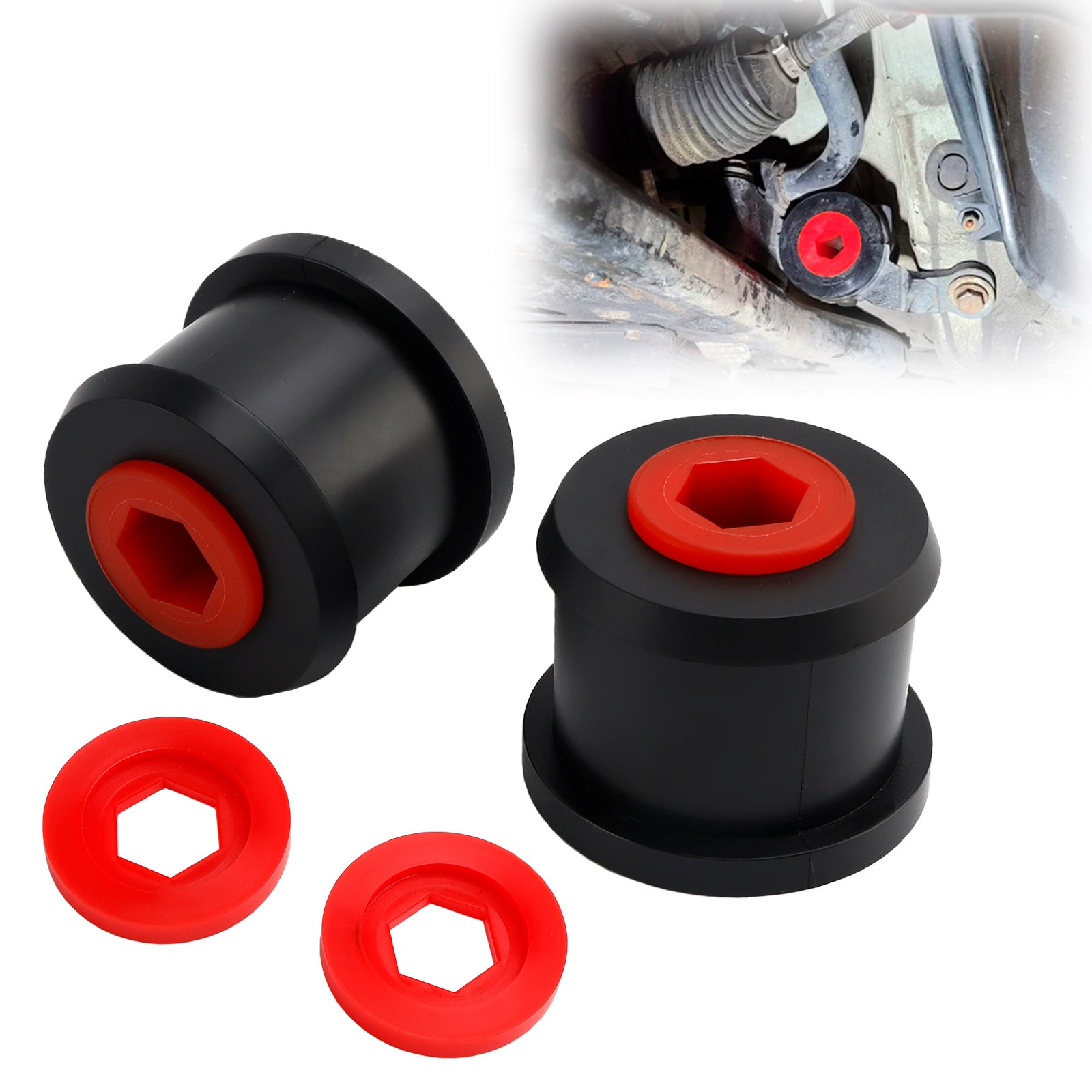 Kit de silentblocs de bras de suspension inférieur avant en polyuréthane pour BMW Mini Cooper S 2000-2006
