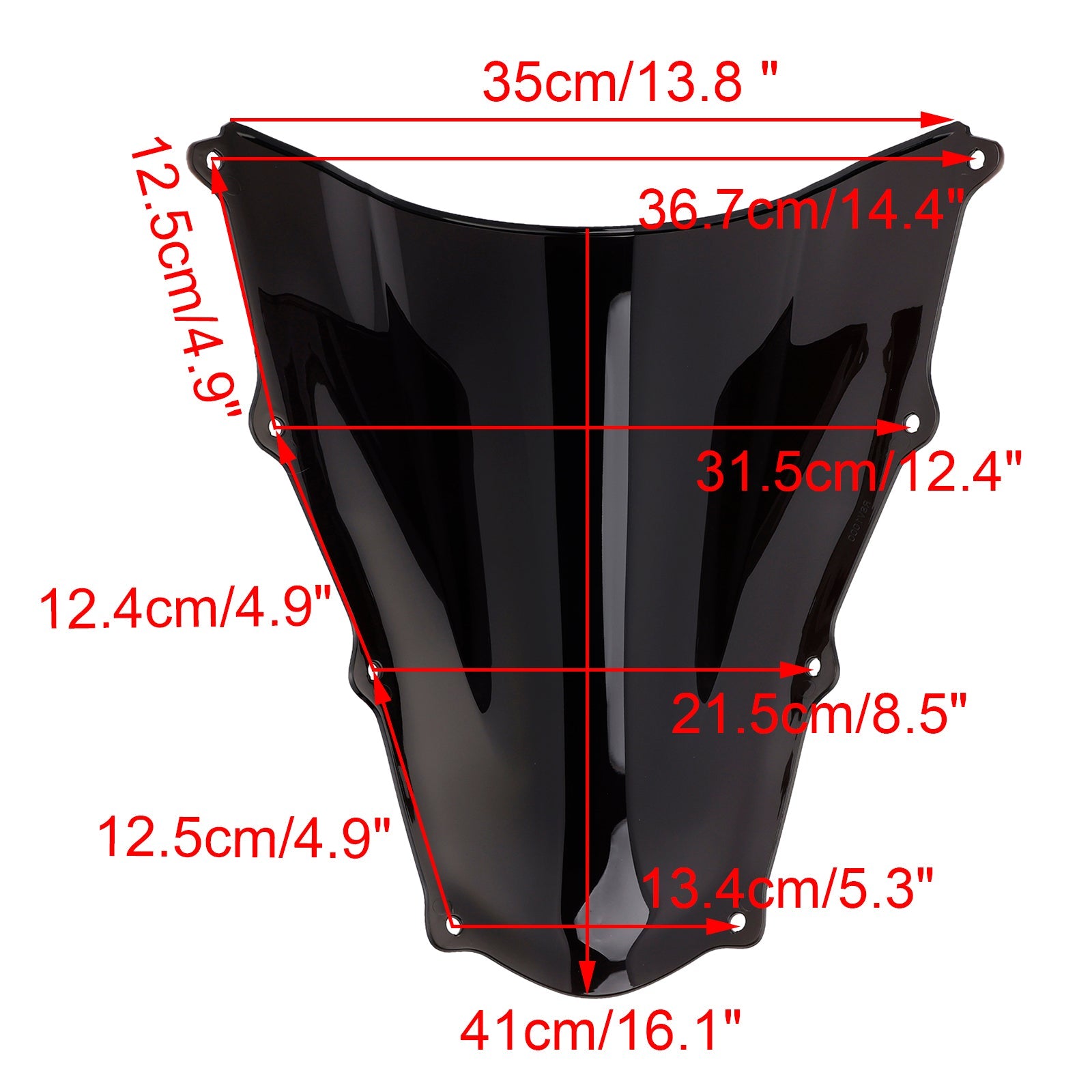 Pare-brise pour Aprilia RSV1000 2003-2006