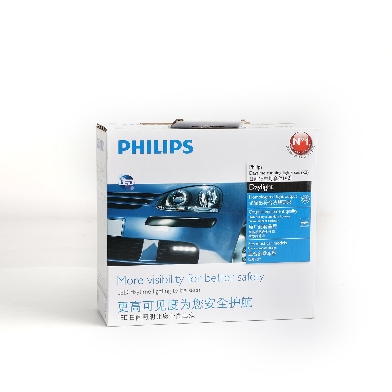 Kit de luces LED de conducción diurna aprobado por Philips - Pieza n.º 12820 genérica