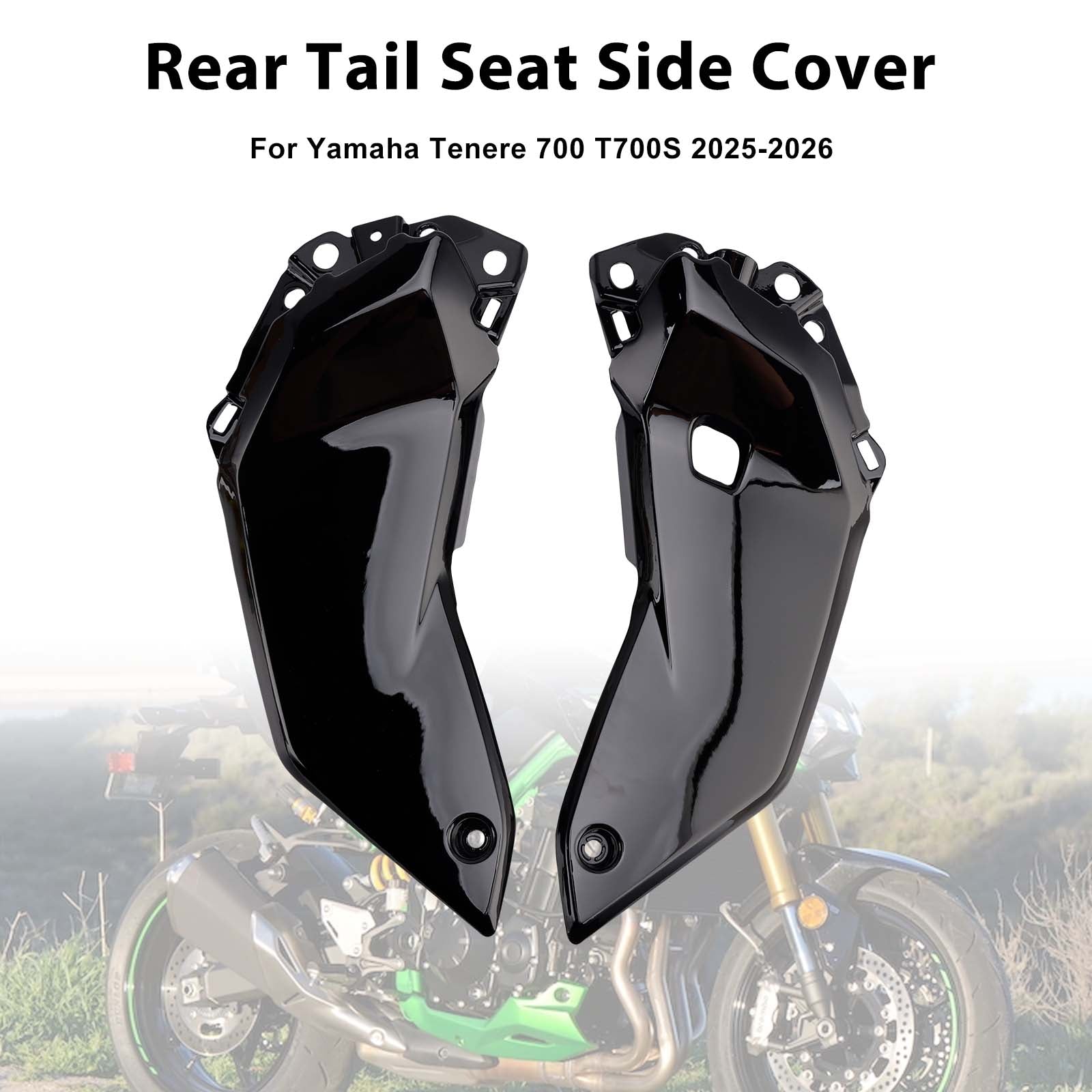 2025-2026 Per Yamaha Tenere 700 T700S Sella posteriore Carenatura laterale