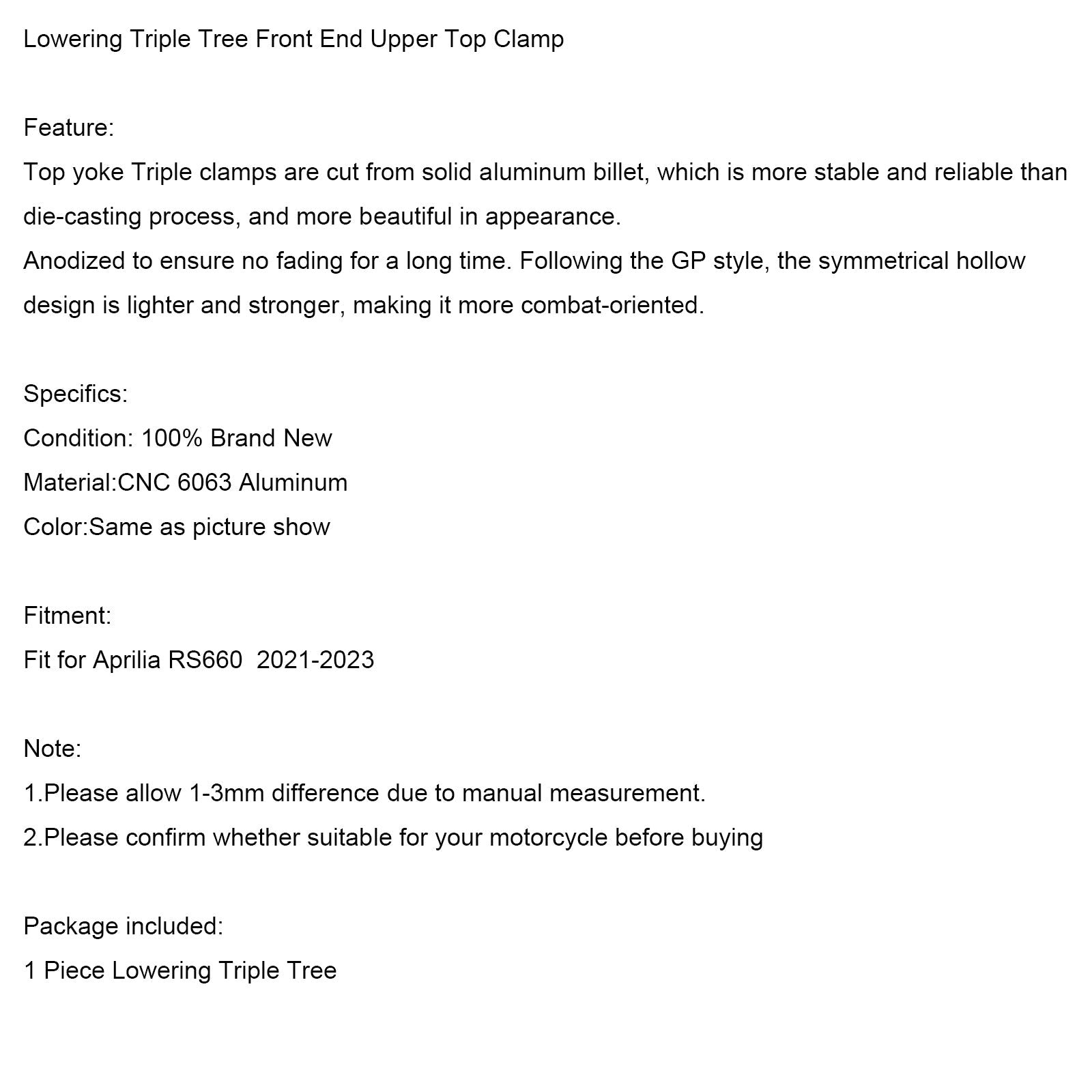 2023-2024 kawasaki ZX-25R ZX-4R Enlaces de suspensión inferiores ajustables para