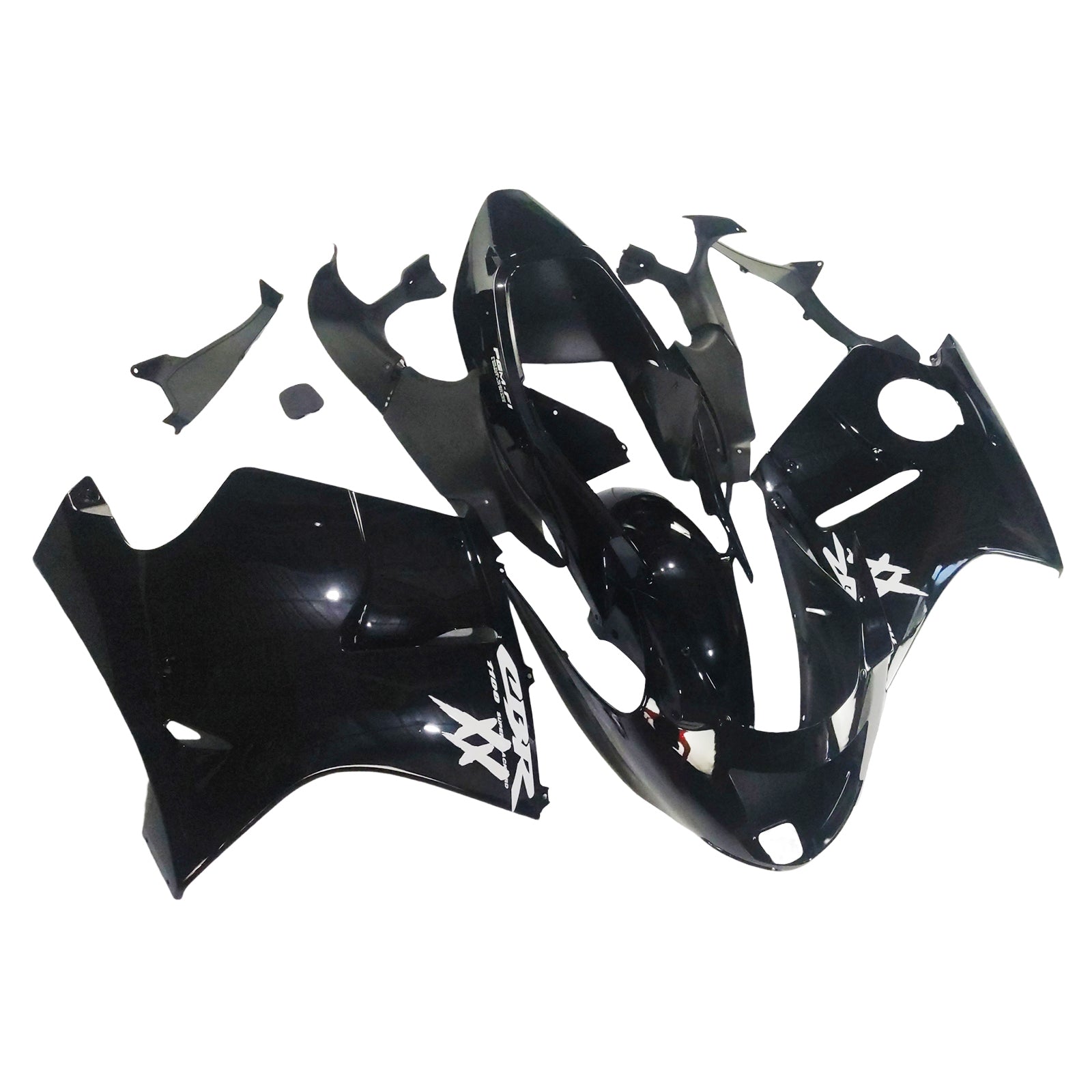 Injectie kuip kit carrosserie ABS voor Honda CBR1100XX SuperBlackbird 1996-2007