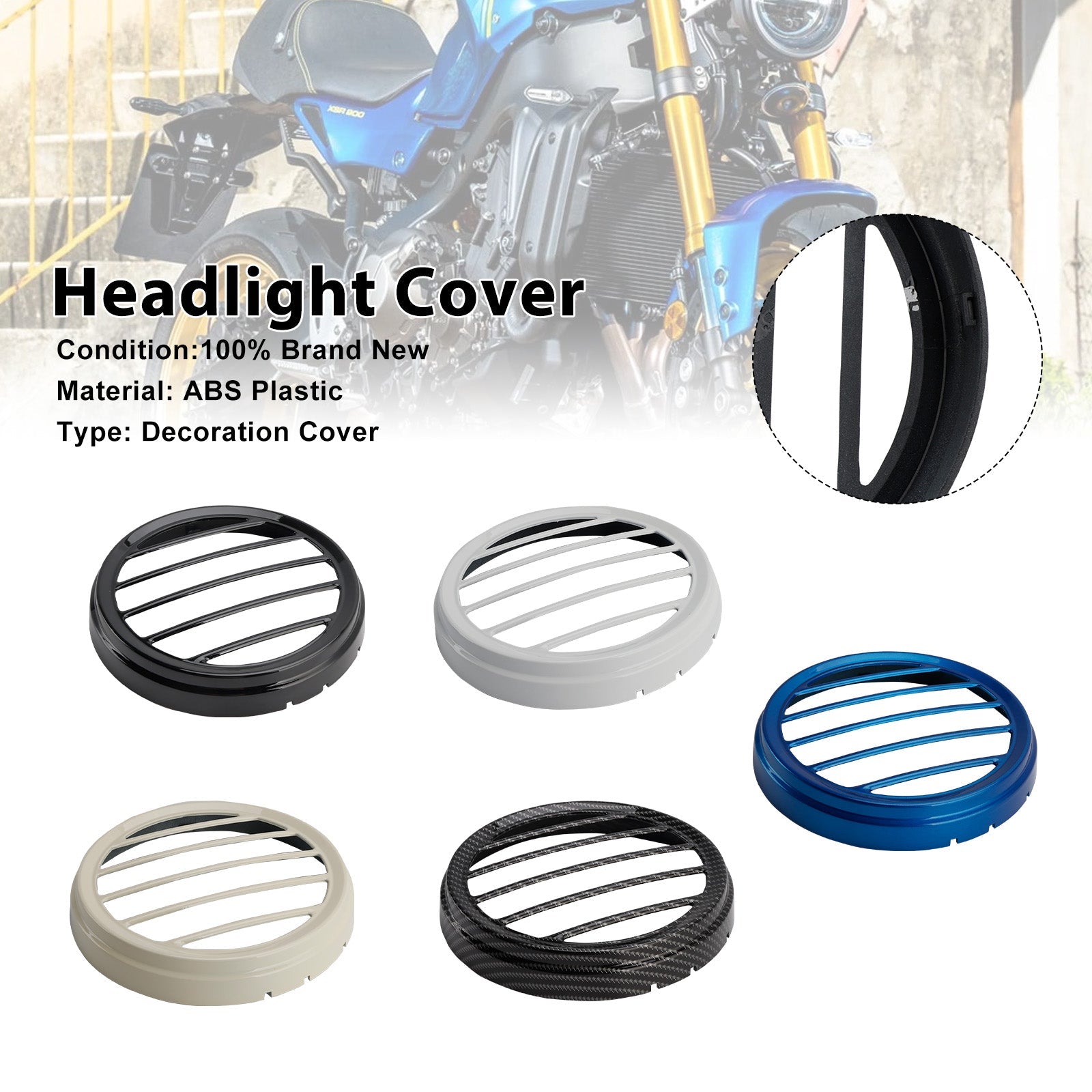 Cupolino faro anteriore per Yamaha XSR900 (2022-2025)