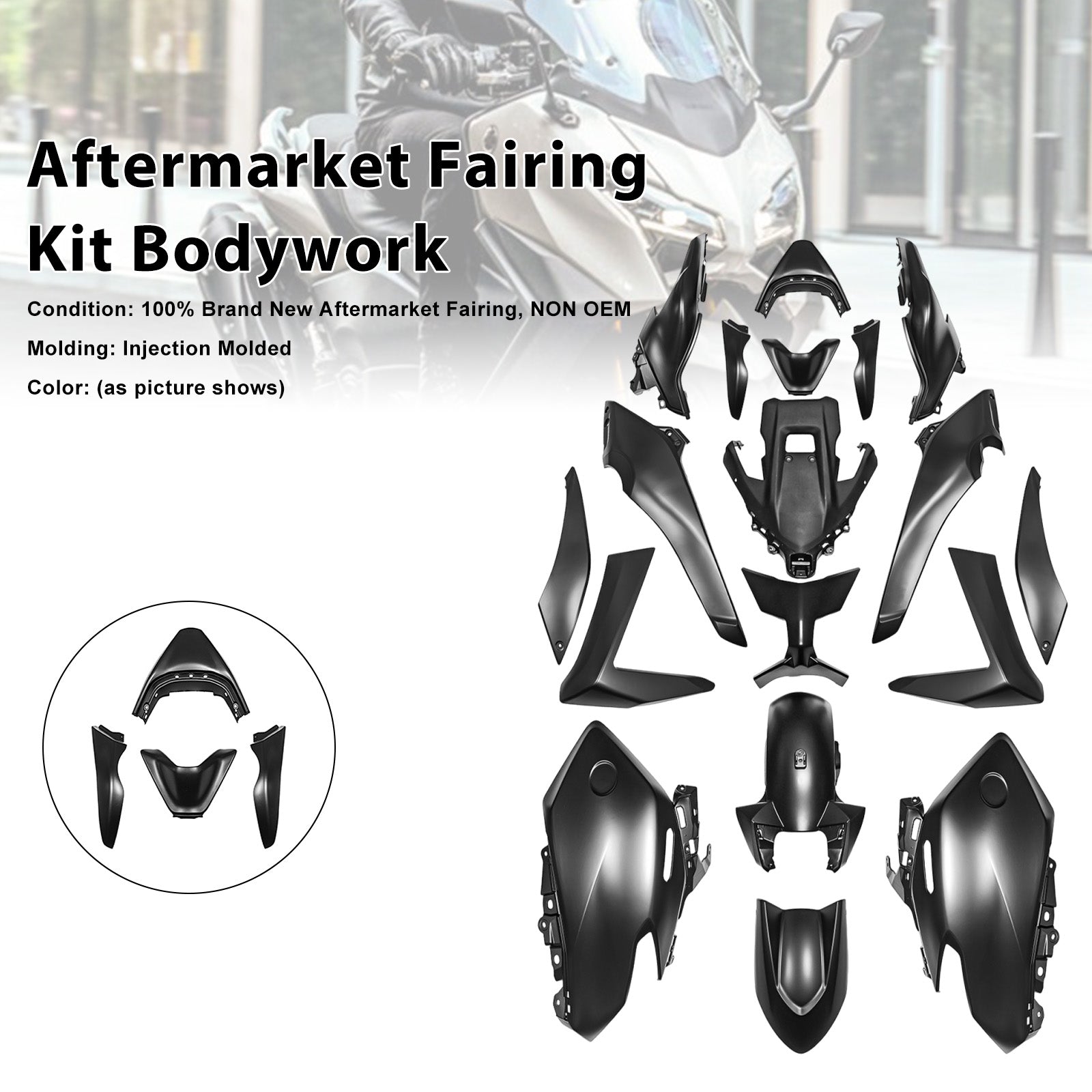 Kit de carénage d'injection pour Yamaha TMAX560 (2025-2026)