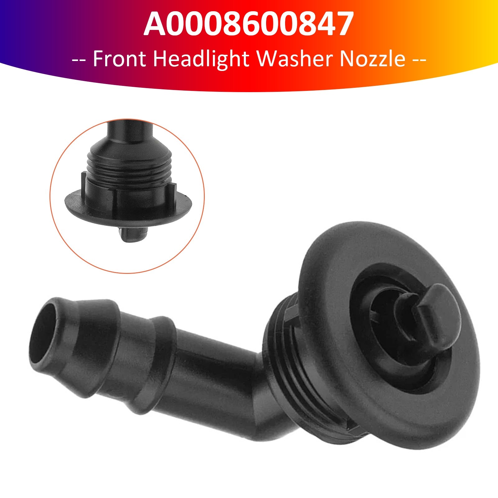 Šoba za pranje sprednjih žarometov za Mercedes-Benz W463 Razred G G550 A0008600847