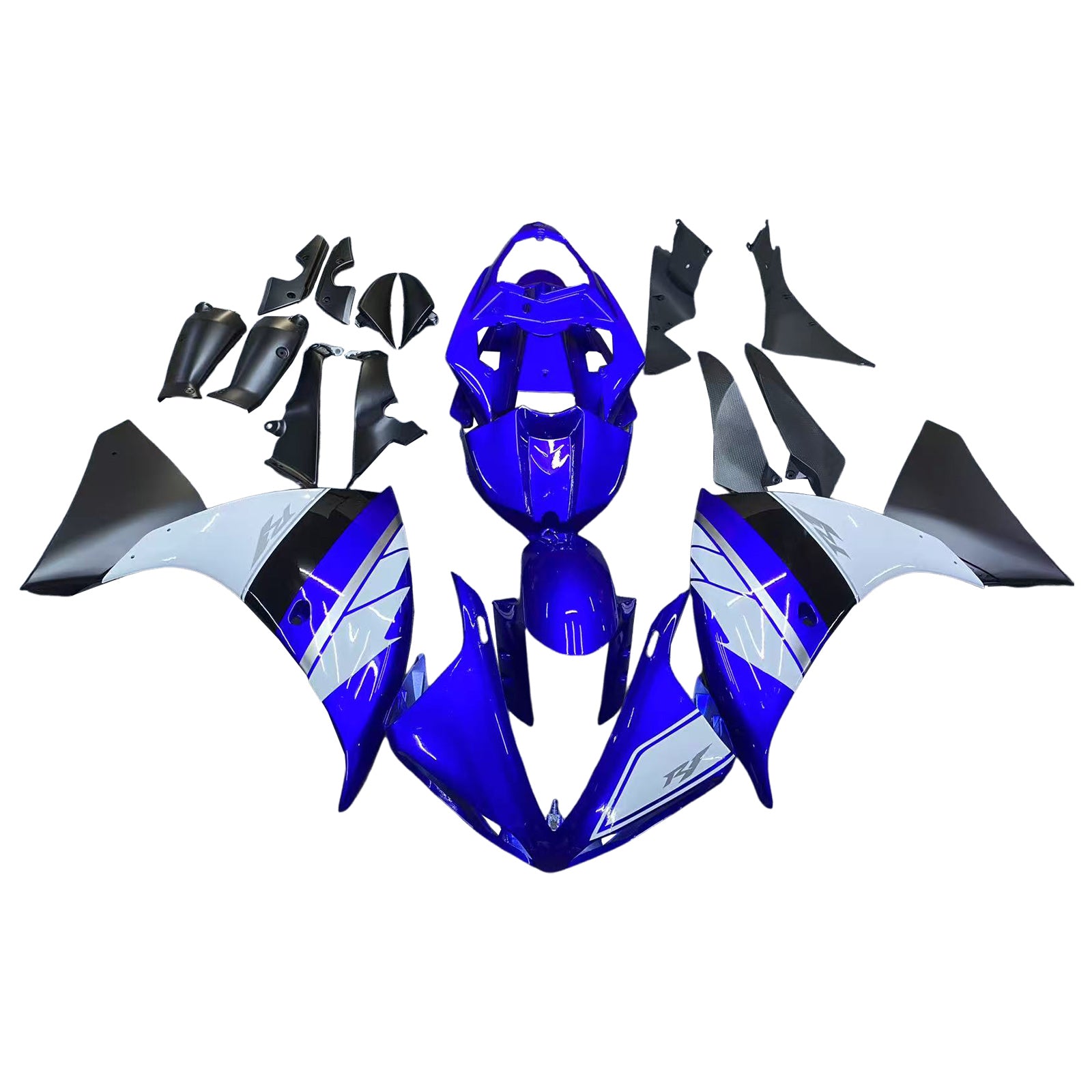 Injectie kuipkit, ABS Plastic carrosserie voor Yamaha YZF 1000 R1 2012-2014