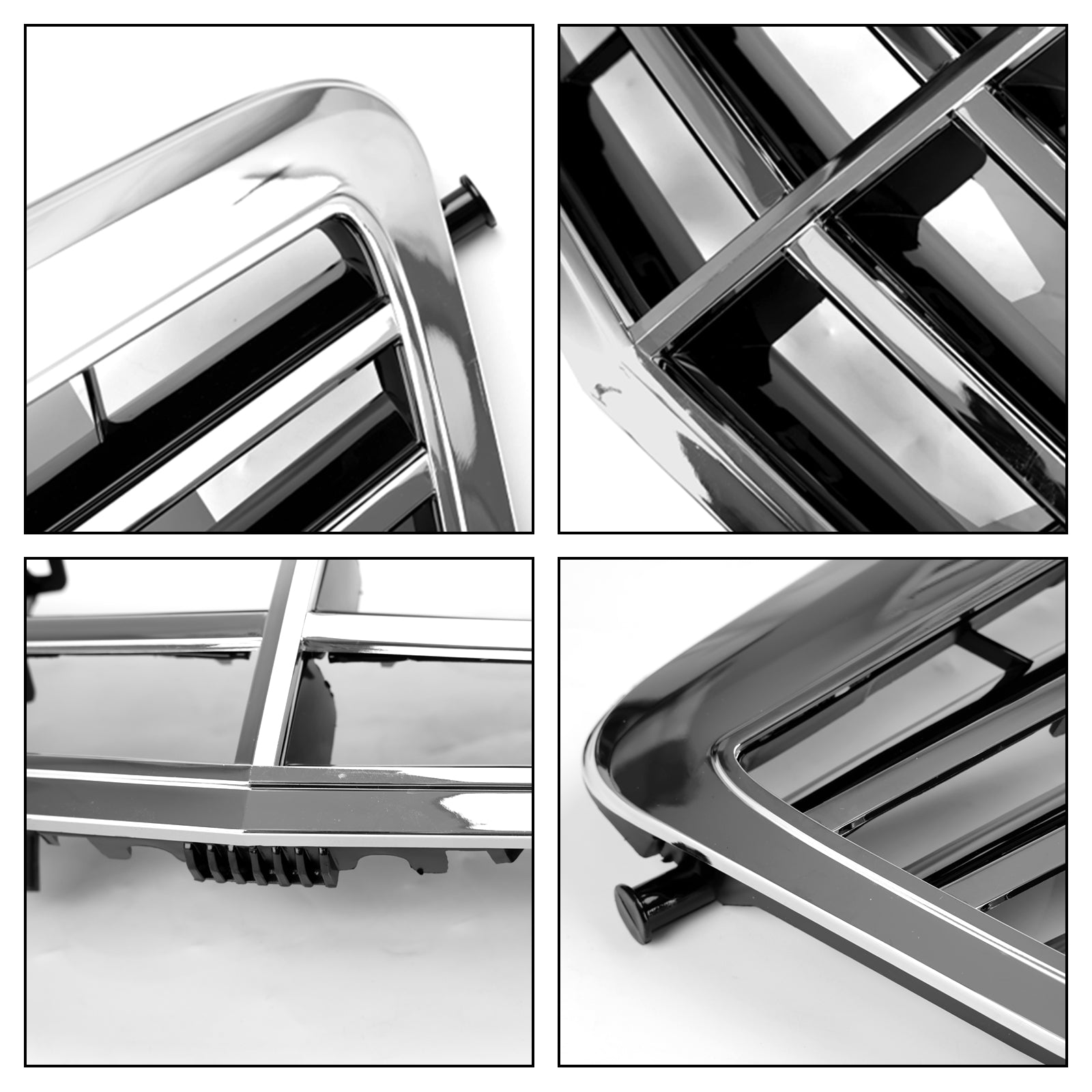 Griglia anteriore cromata per Mercedes-Benz Classe E W212 E350 E550 2010-2013