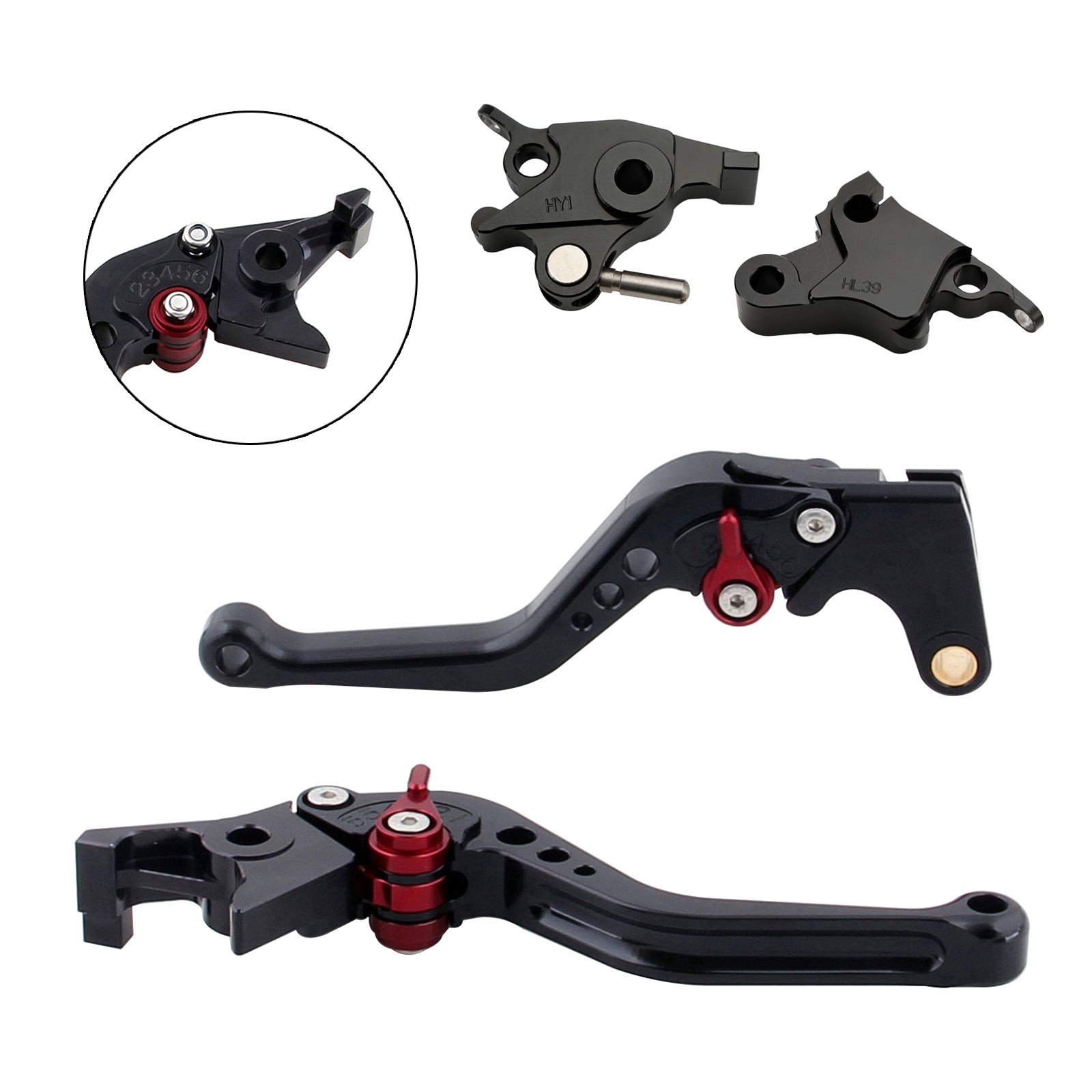 Krótki hamulec i dźwignia sprzęgła dla Heritage CFMOTO 700CL-X 2021-2022