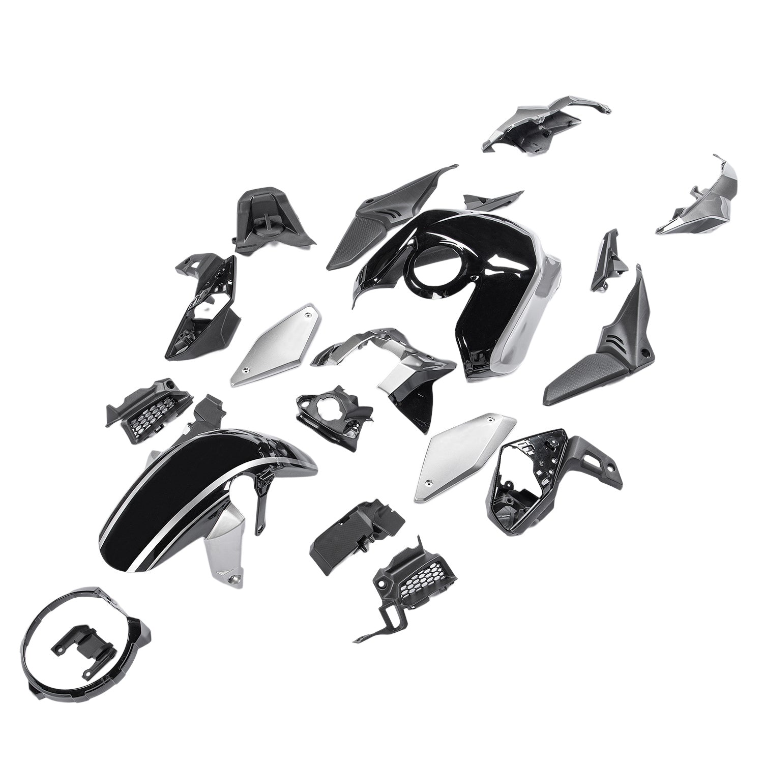 Carénage de moulage par injection en plastique ABS adapté pour Honda CB 650 R CB650R 2021-2023 11#
