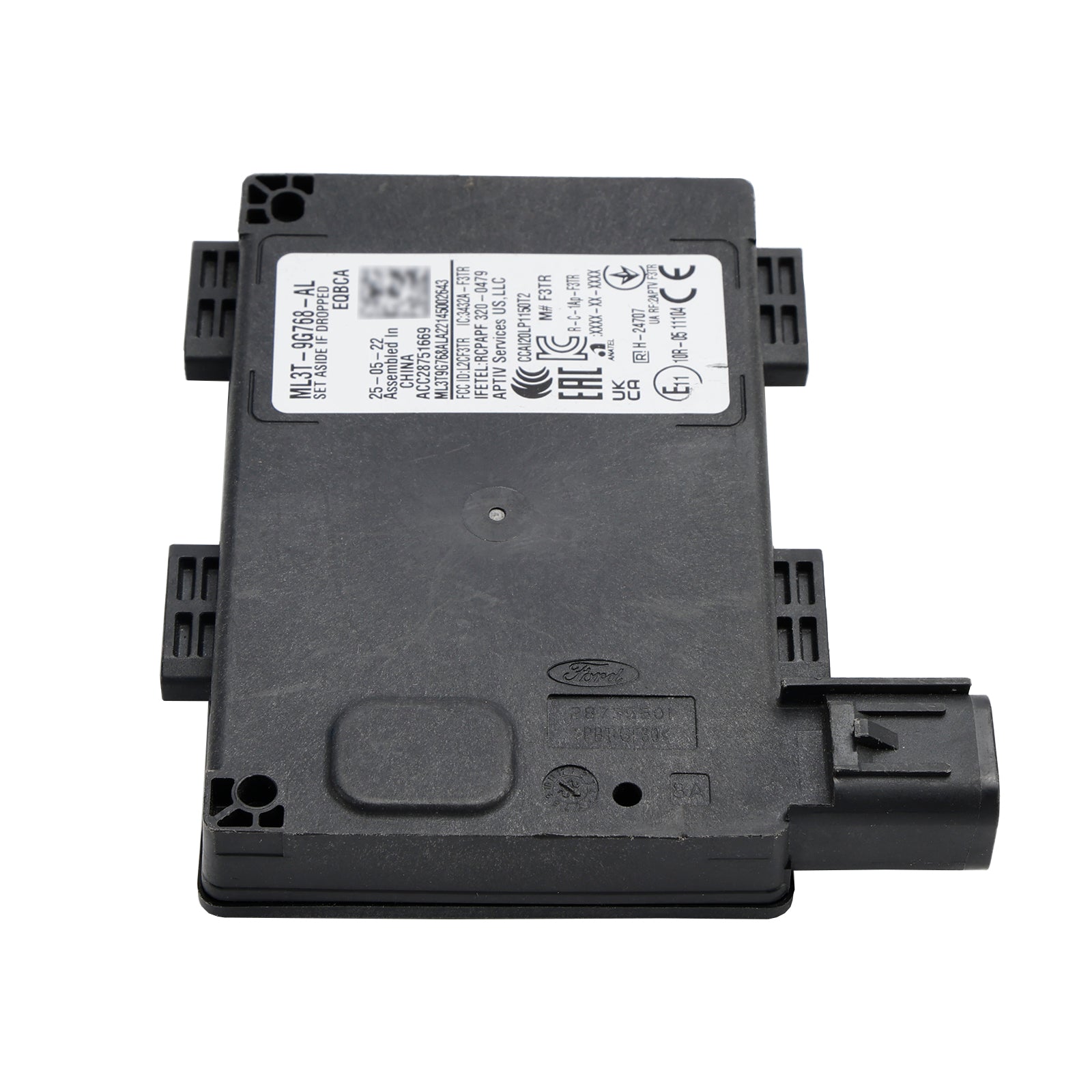 2023 Ford F-150 2.7L-gas, 3.3L-Flex, 3.5L-elektrisch/gas, 3.5L-gas, 5.0L-Flex, 5.2L-gas Radarregelaar snelheidsafstandssensor ML3T-9G768-AL ML3Z-9E731- D