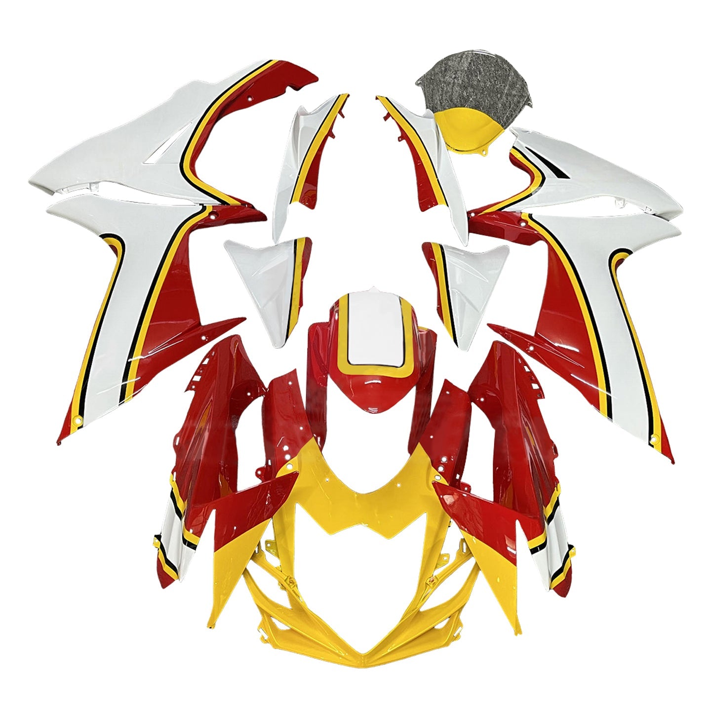 Kit di carenza iniettato in plastica ABS per Suzuki GSXR 600/750 2011-2025 K11