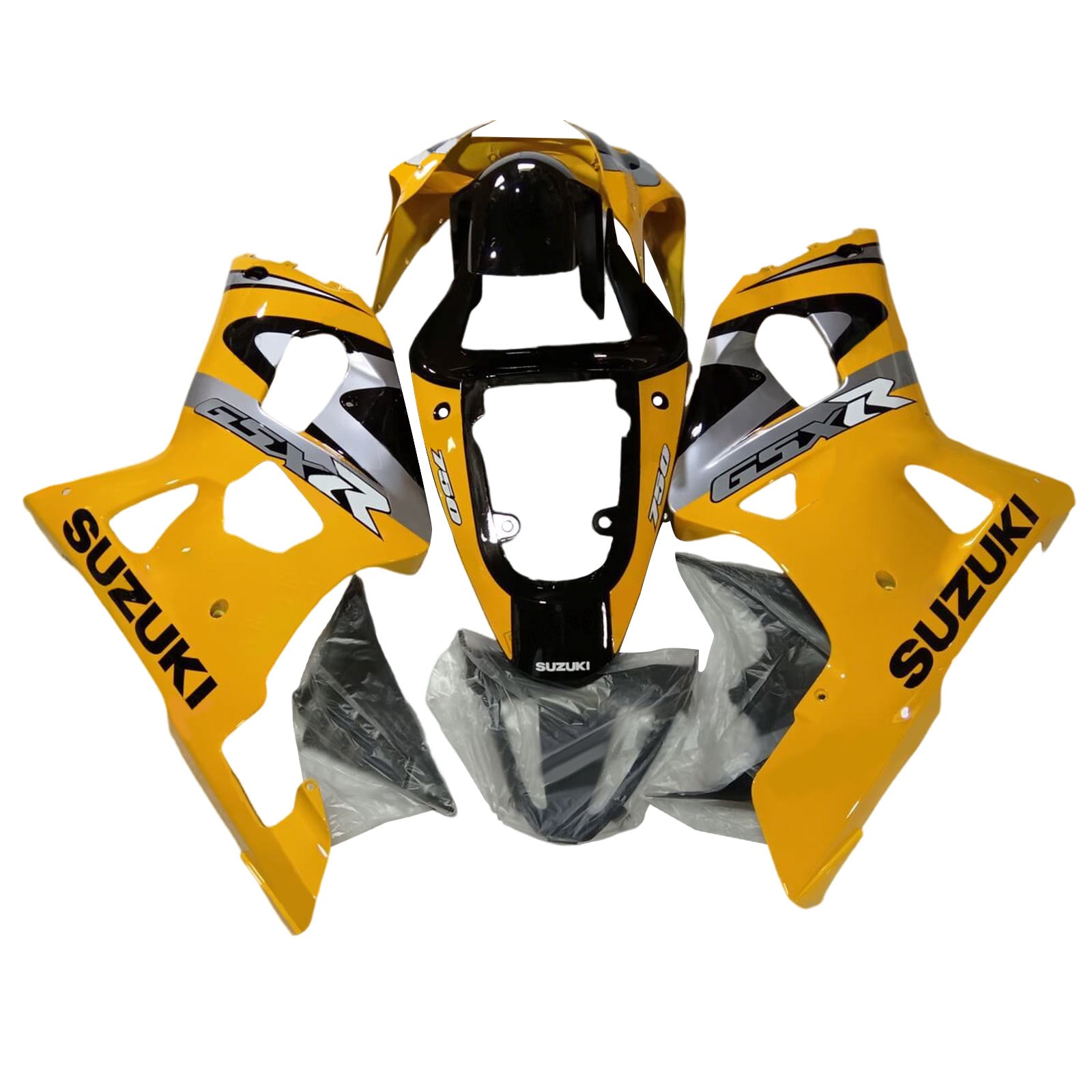 2001-2003 Suzuki GSXR600 GSXR750 K1 Kit de carénage de carrosserie en plastique