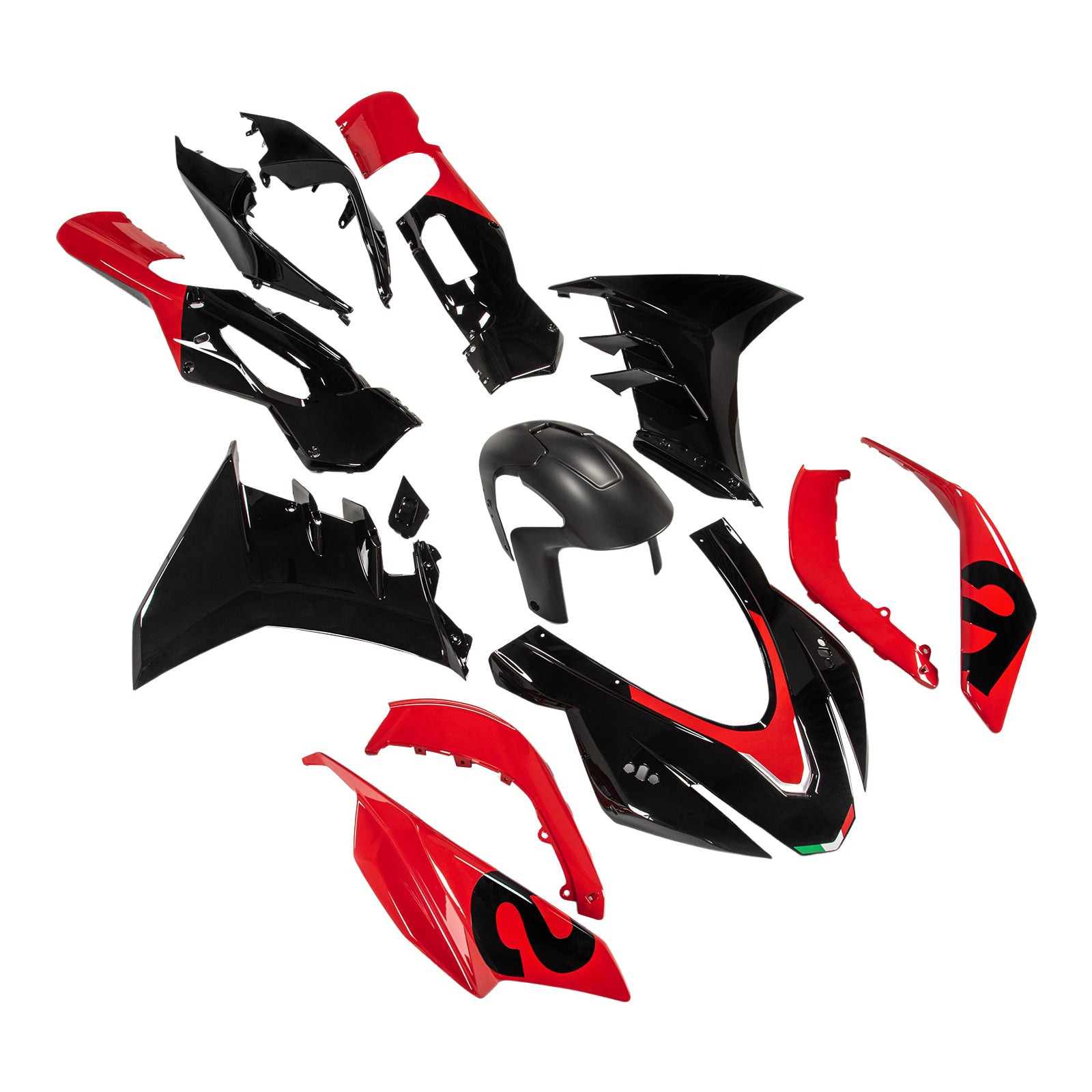 Komplet zaščitnih oblog iz ABS plastike za brizganje za Aprilia RSV4 2021-2024