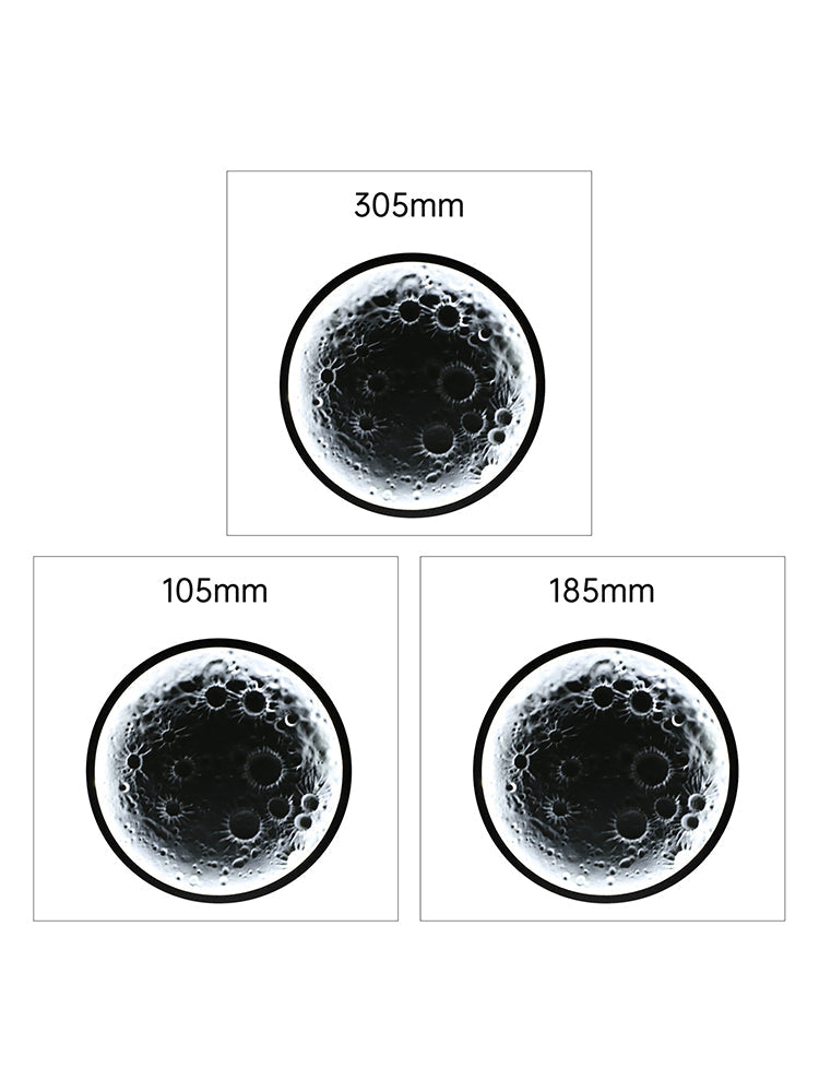 Ogień z ramki samochodowej, ogień boczny, lampa dekoracyjna z ulgą z księżycem