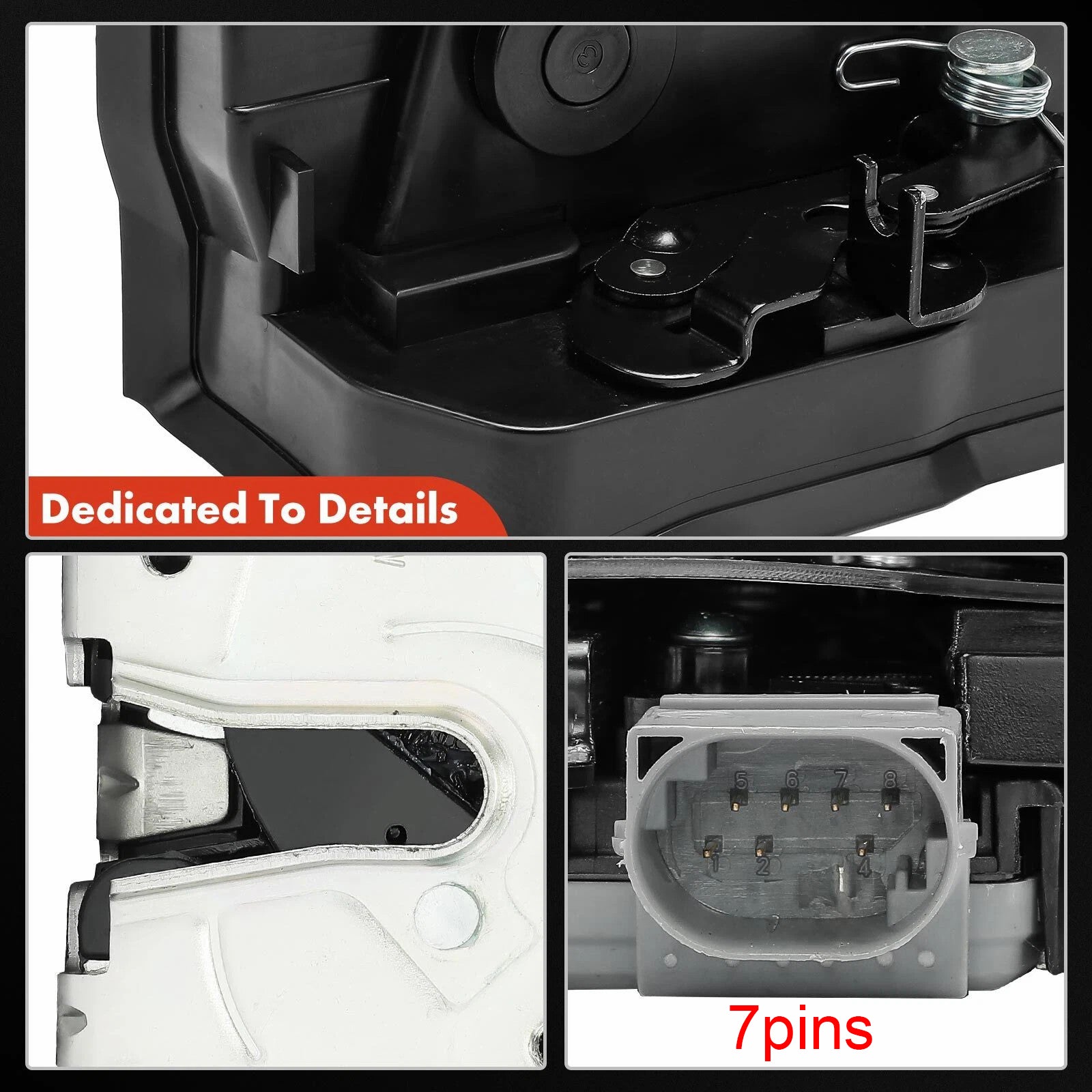 Par de&Actuadores de cerradura de puerta delantera 51218402537/540 para BMW X5 E53 00-06