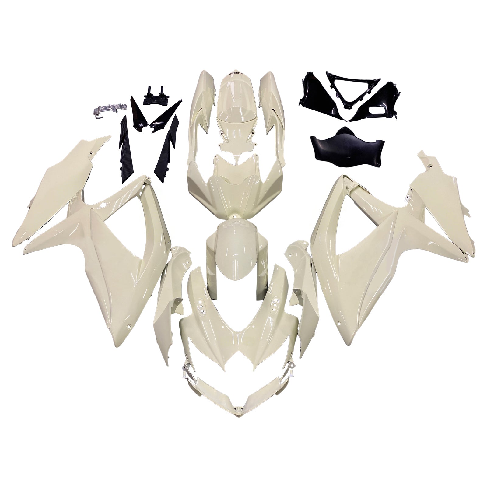 Injection carénage kit carrosserie plastique ABS pour Suzuki GSXR 600/750 2008-2010 K8