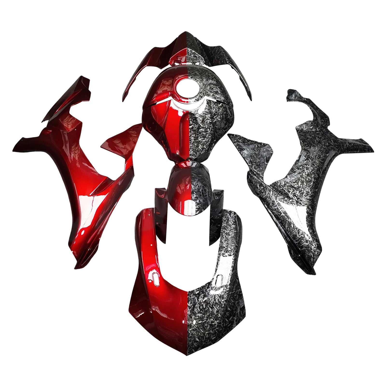 Komplet oklepa z vbrizgano ABS plastiko za Yamaho YZFR1 YZF-R1 2015-2019