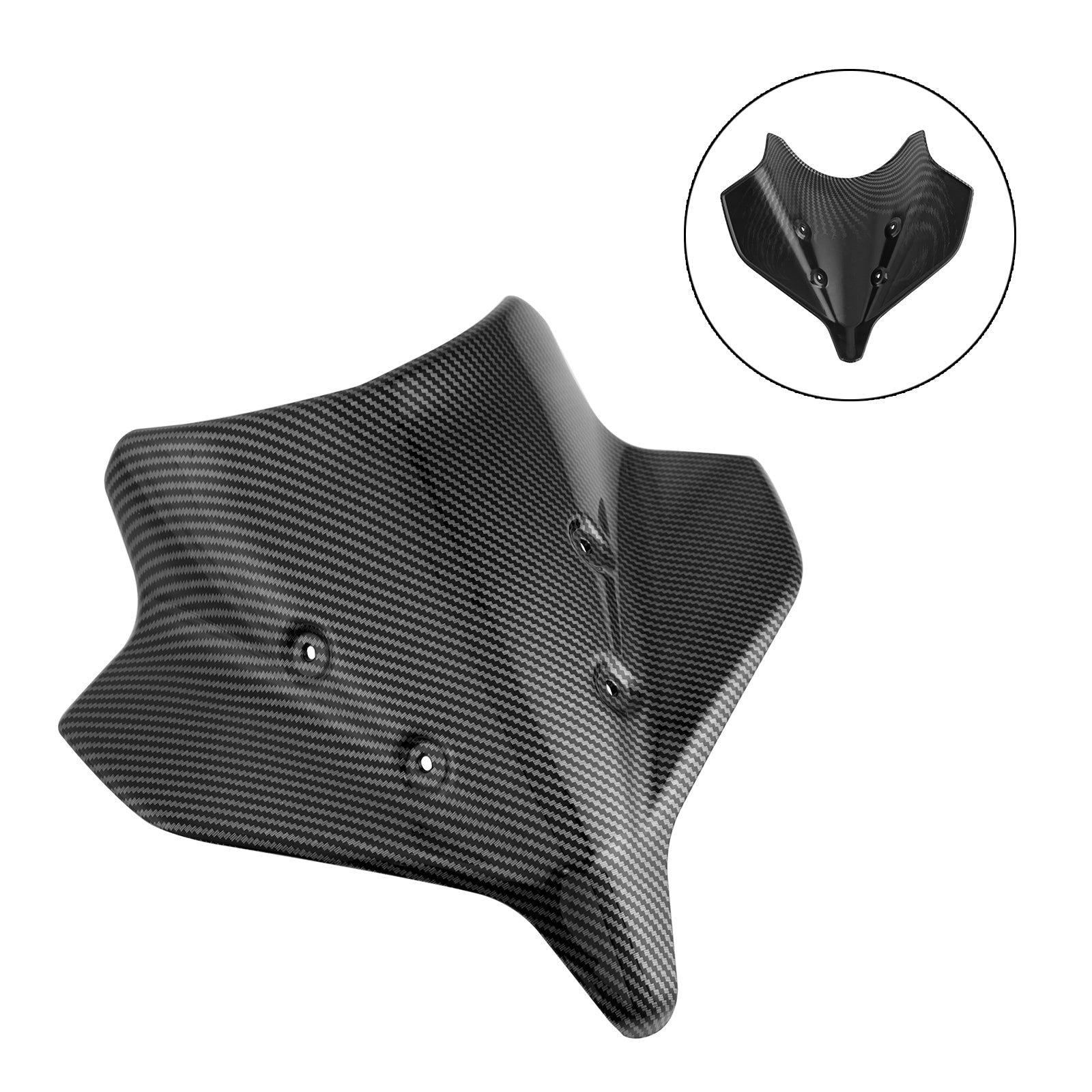 ABS-moottoripyörän tuulilasi Yamaha MT-10/MT-10 SP 2022-2024