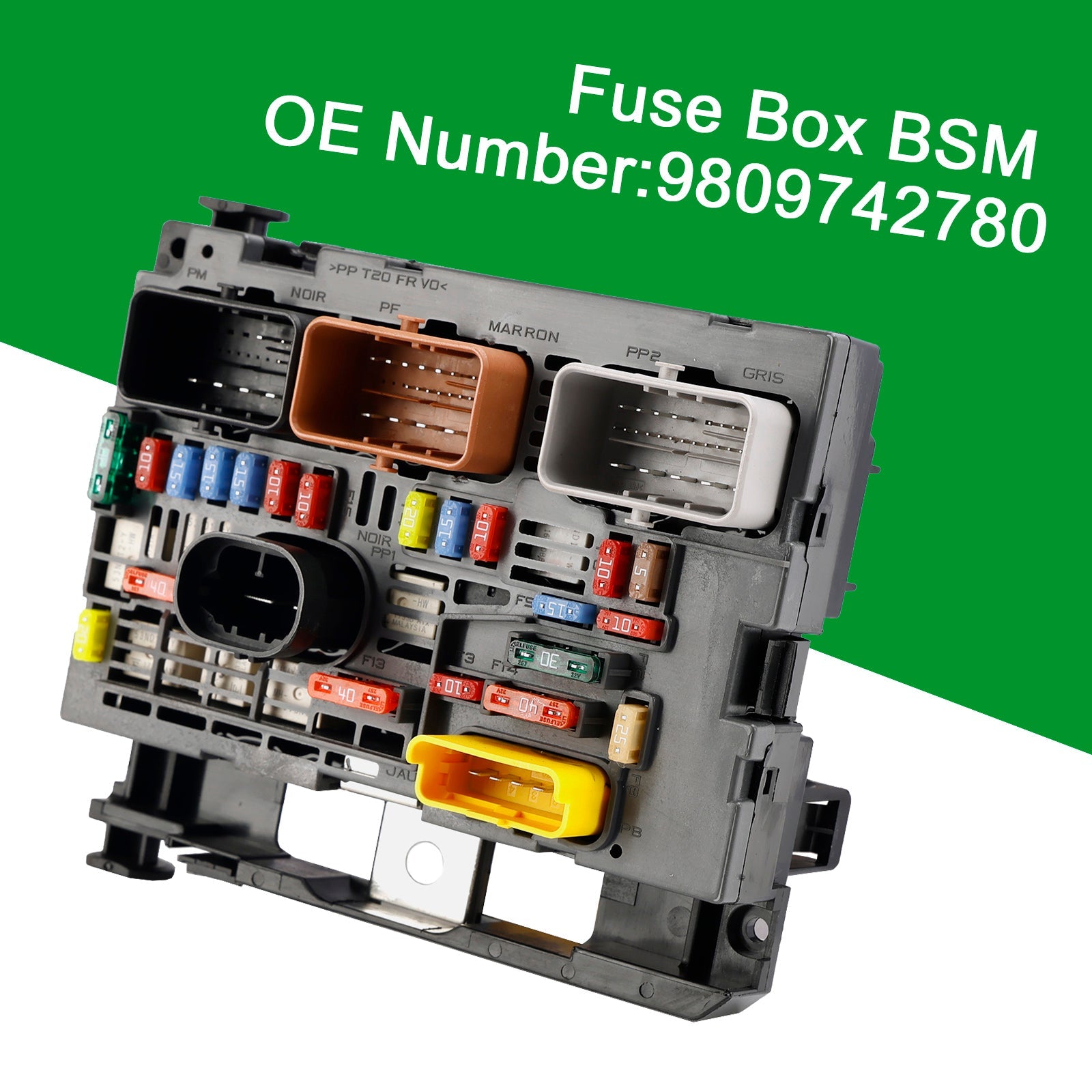 2008-2009 Citroën Berlingo C4 C8 Peugeot Partner 307 BSM Fuse Box 9809742780