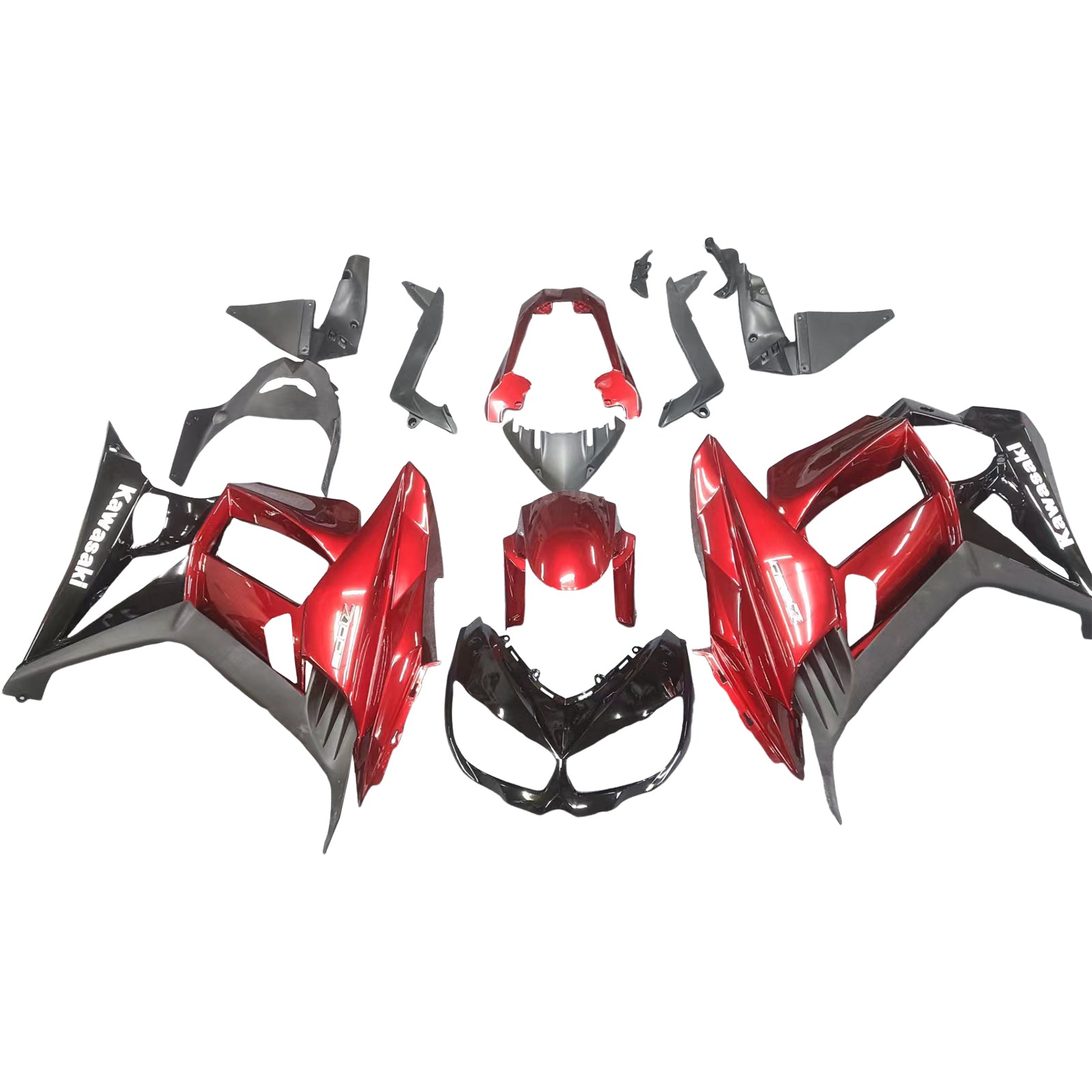 Vbrizgavanje kompleta za karoserijo plastični abs, ki je primeren za Kawasaki Z1000SX 2010-2015