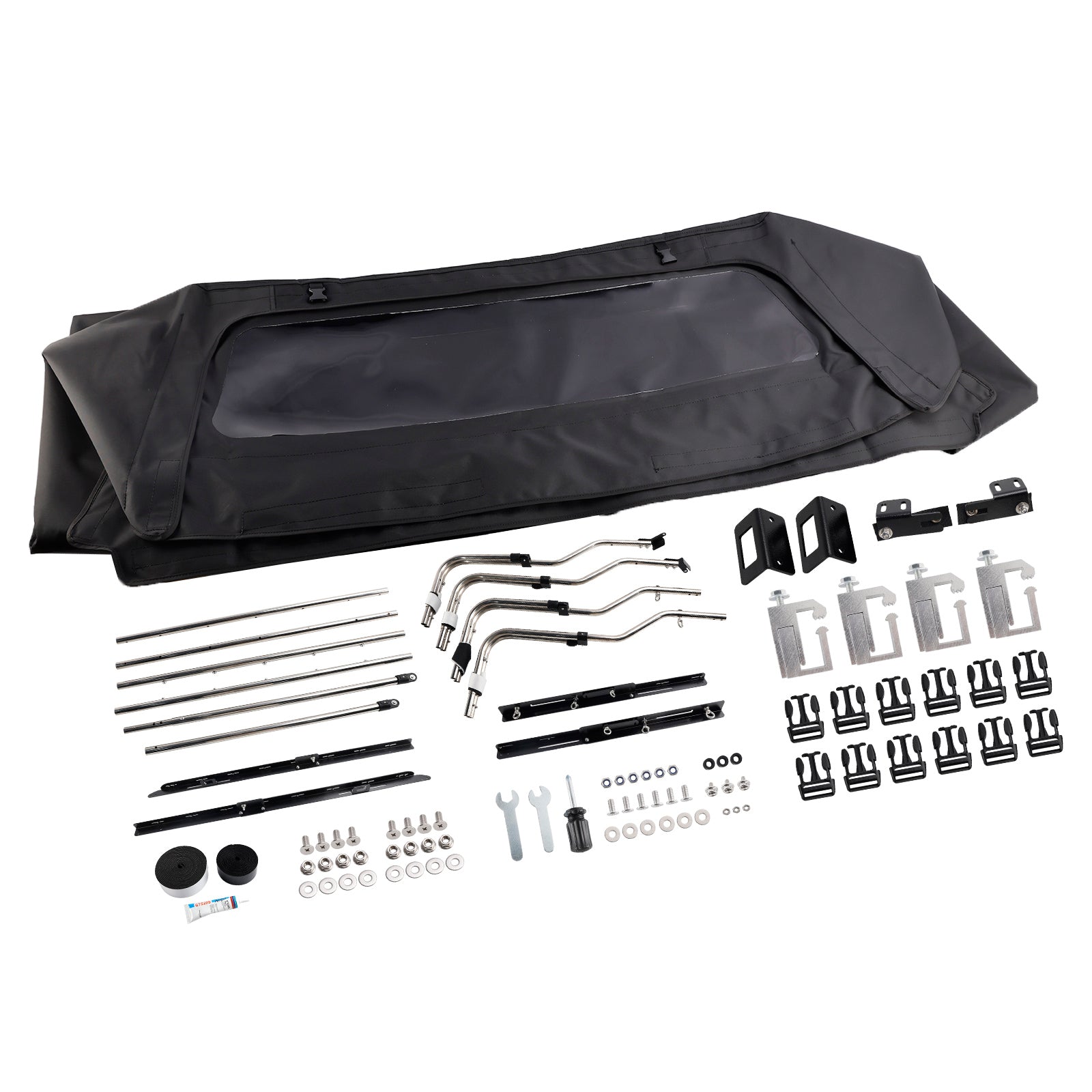 Toit de camion souple de 6 po pour Toyota Tacoma 4 portes 2005-2015