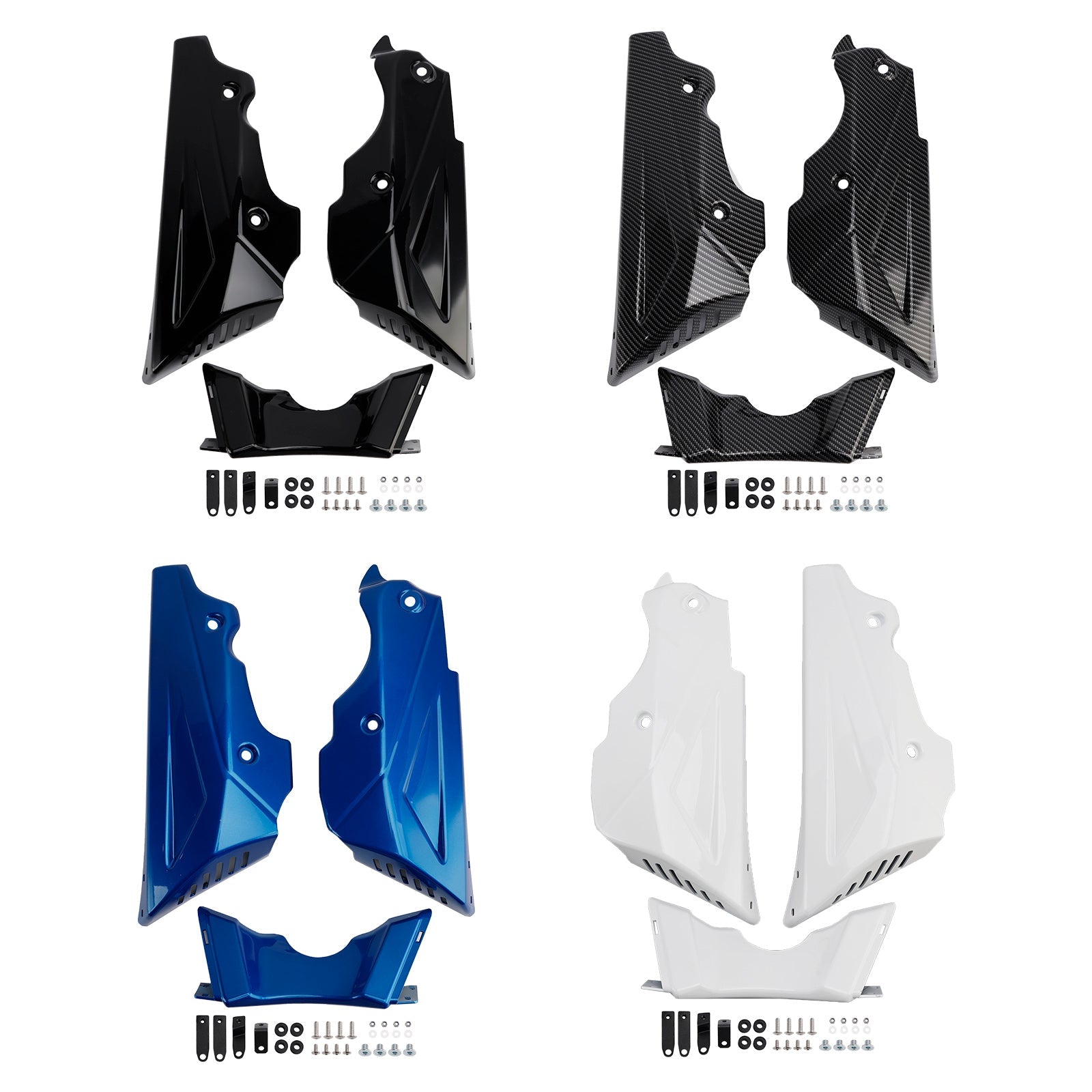 Sabot moteur inférieur et protection de carénage pour Yamaha XSR900 (2022-2025)