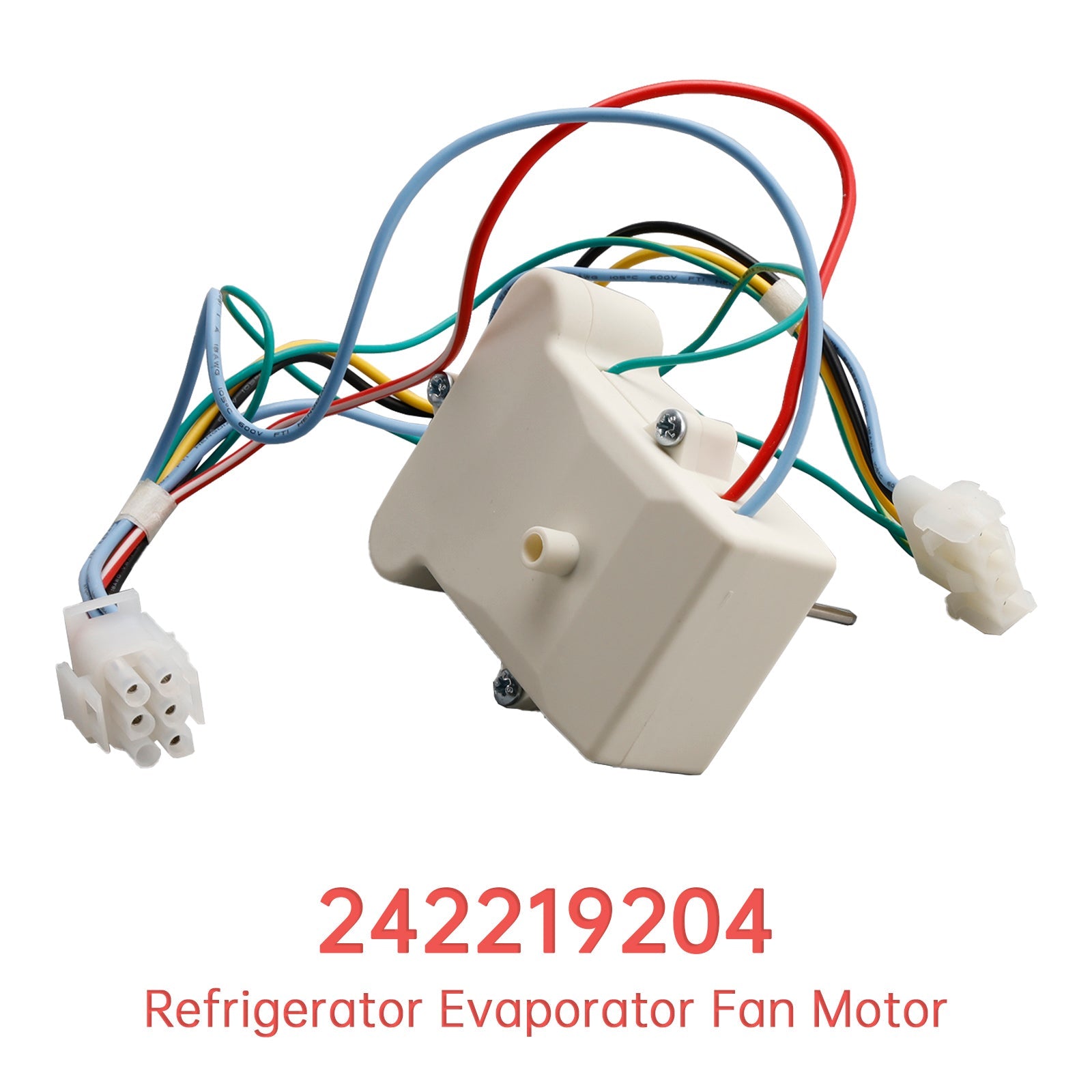 242219204 Motor del ventilador del evaporador del refrigerador para Kenmore Frigidaire 4546153