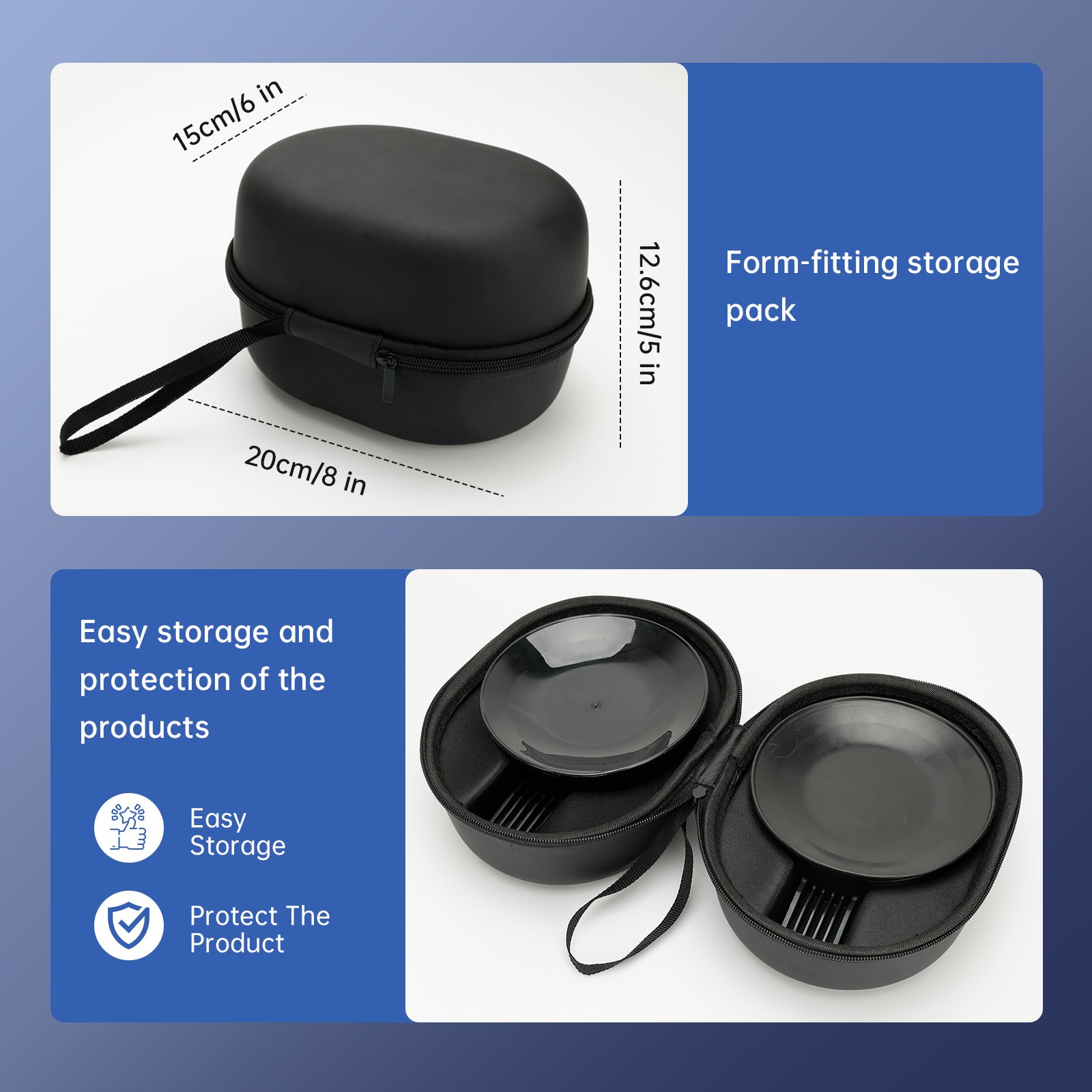 2 × support de pied d'auvent de caravane de camping-car pour Thule & Fiamma & Dometic RV Sucker