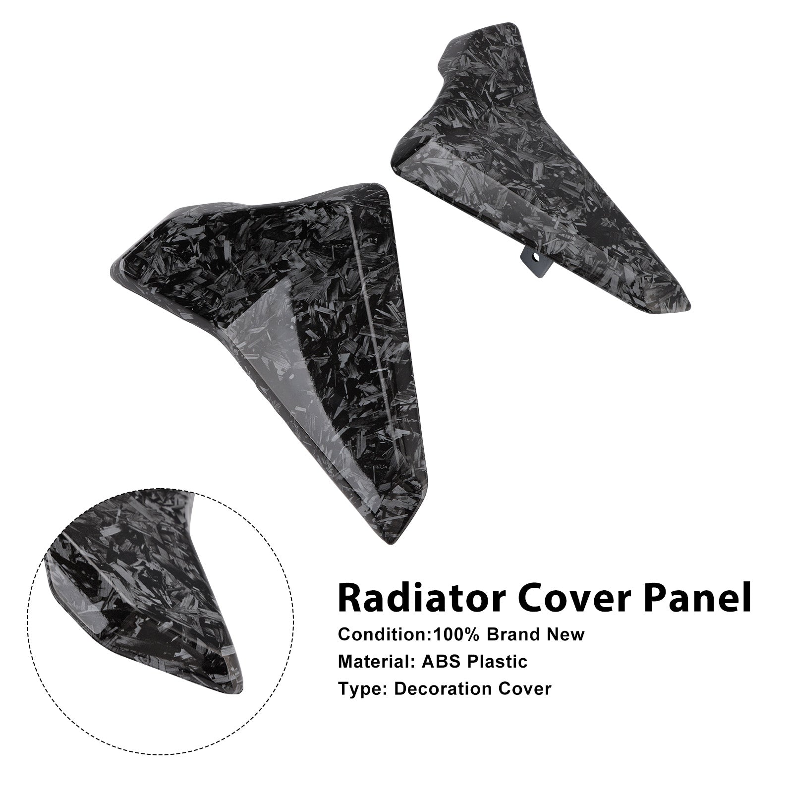 Carénages latéraux de radiateur pour Street Triple 765 R/RS 2023-2025