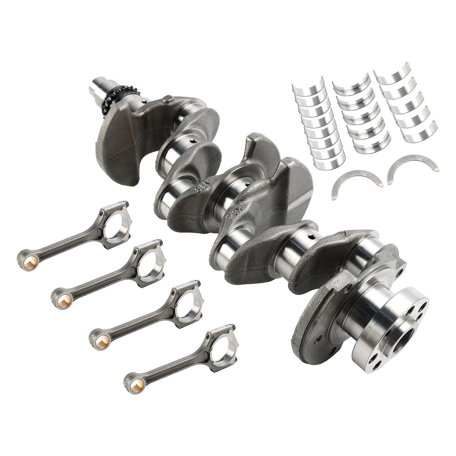 Krukas, drijfstangen en lagerconstructie voor 2014-2021 Kia K4 G4NB 1.8L motor 622V62EH00