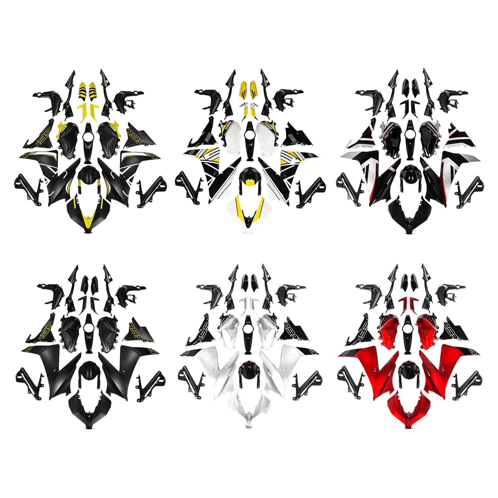 Kit de carénage de carrosserie par injection pour Daytona 660 2024-2025