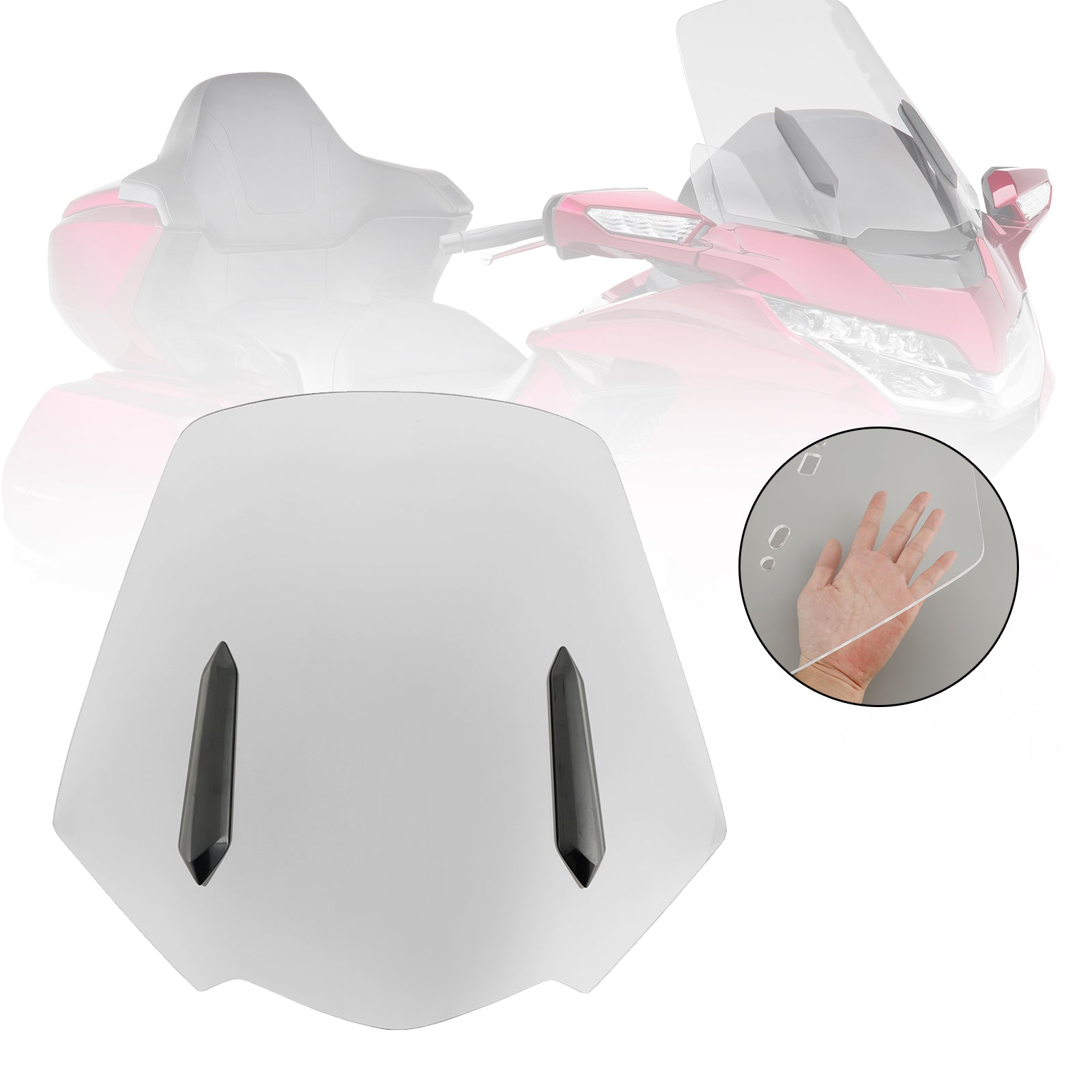 ABS-tuulilasi Honda Gold Wing GL1800 2018-2023