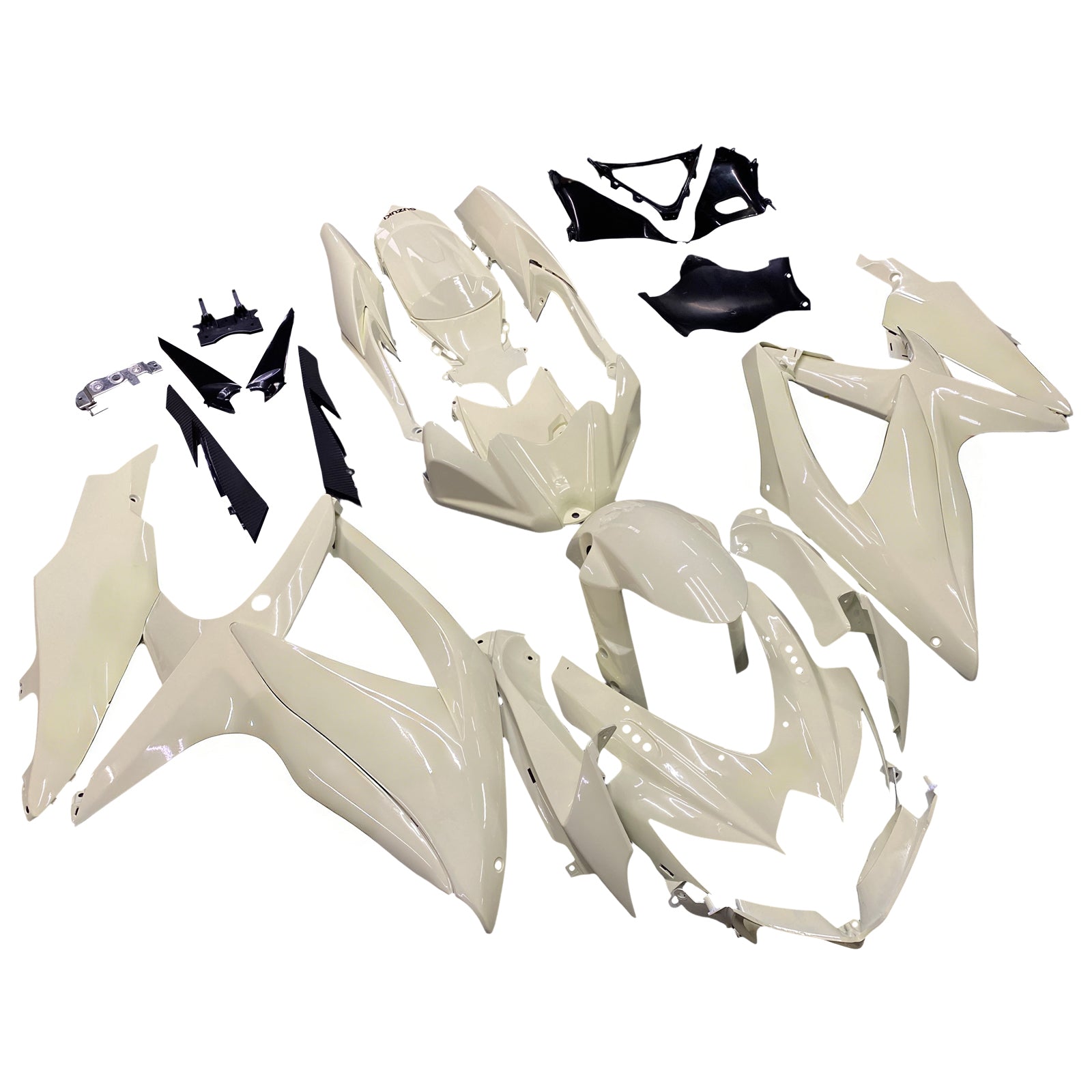 Injection carénage kit carrosserie plastique ABS pour Suzuki GSXR 600/750 2008-2010 K8