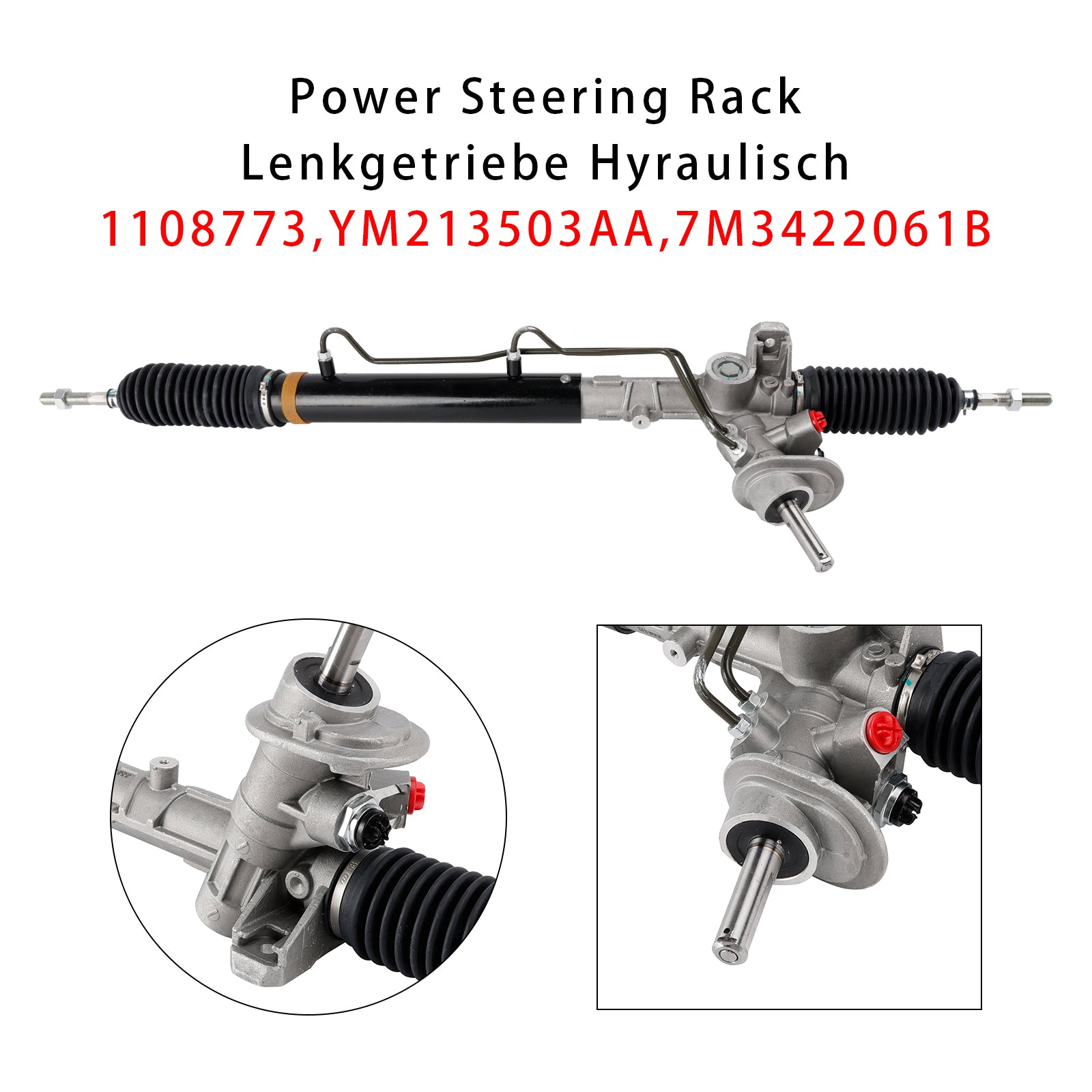 Power Steering Rack 7M3422061B Pour Ford Galaxy WGR Seat Alhambra VW Sharan 7M6