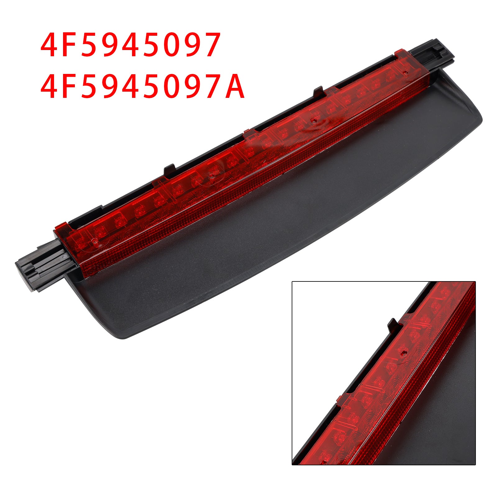 LED Third Brake Light Stop Lamp 4F5945097 Pour AUDI A6 S6 C6 06-11 Sedan 4-Door
