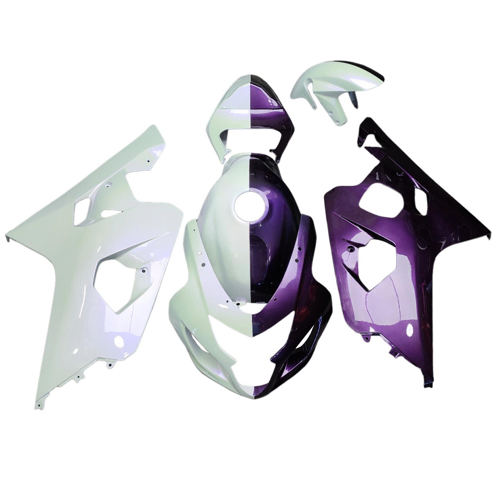 Kit de carenado de plástico ABS para Suzuki GSXR 600/750 2004-2005 K4