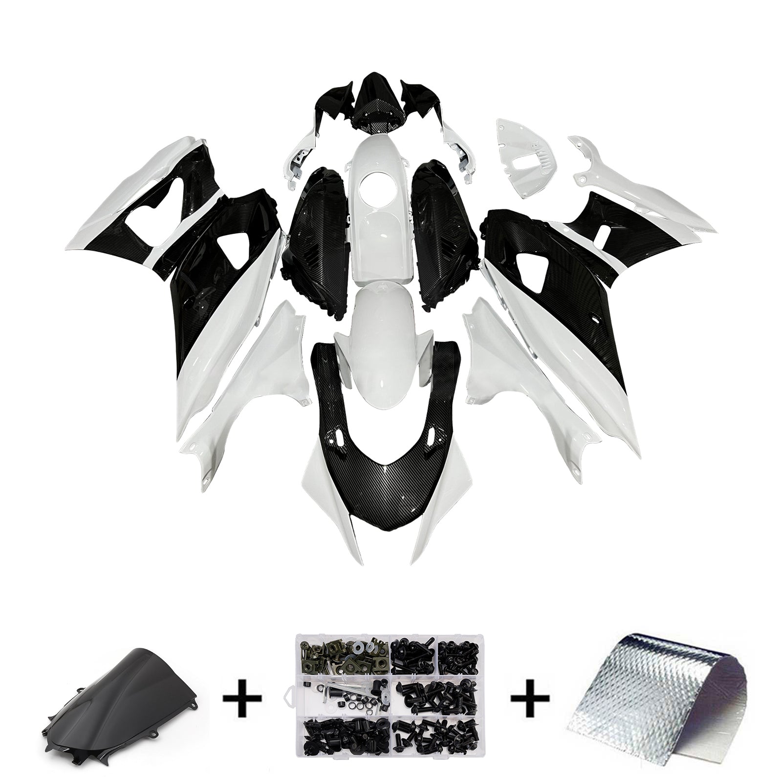 Kit de carenado inyectado de plástico ABS para Yamaha YZF-R7 2021-2025