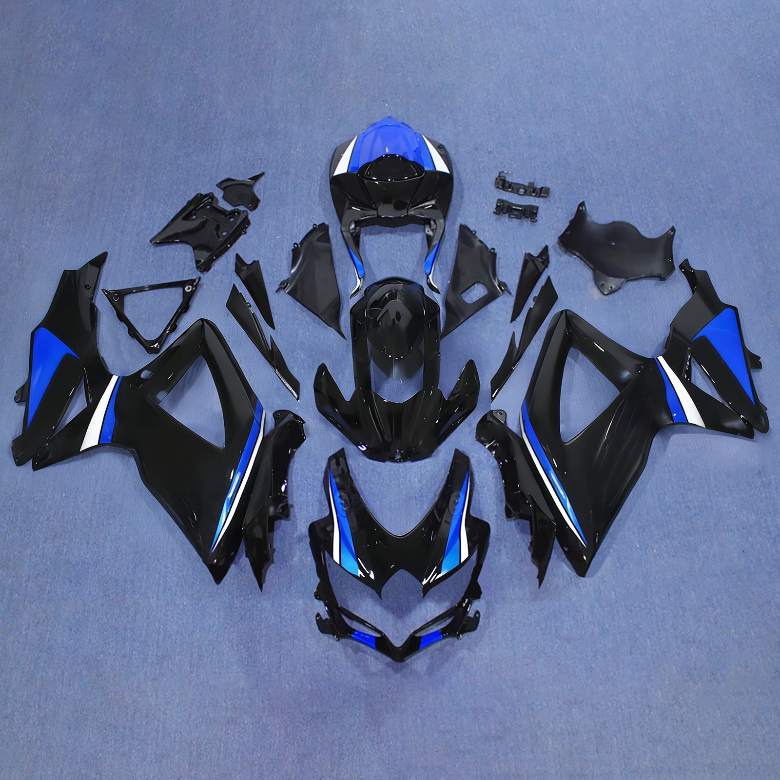 Komplet oklepa z vbrizgano ABS plastiko za Suzuki GSXR 600/750 2008-2010 K8