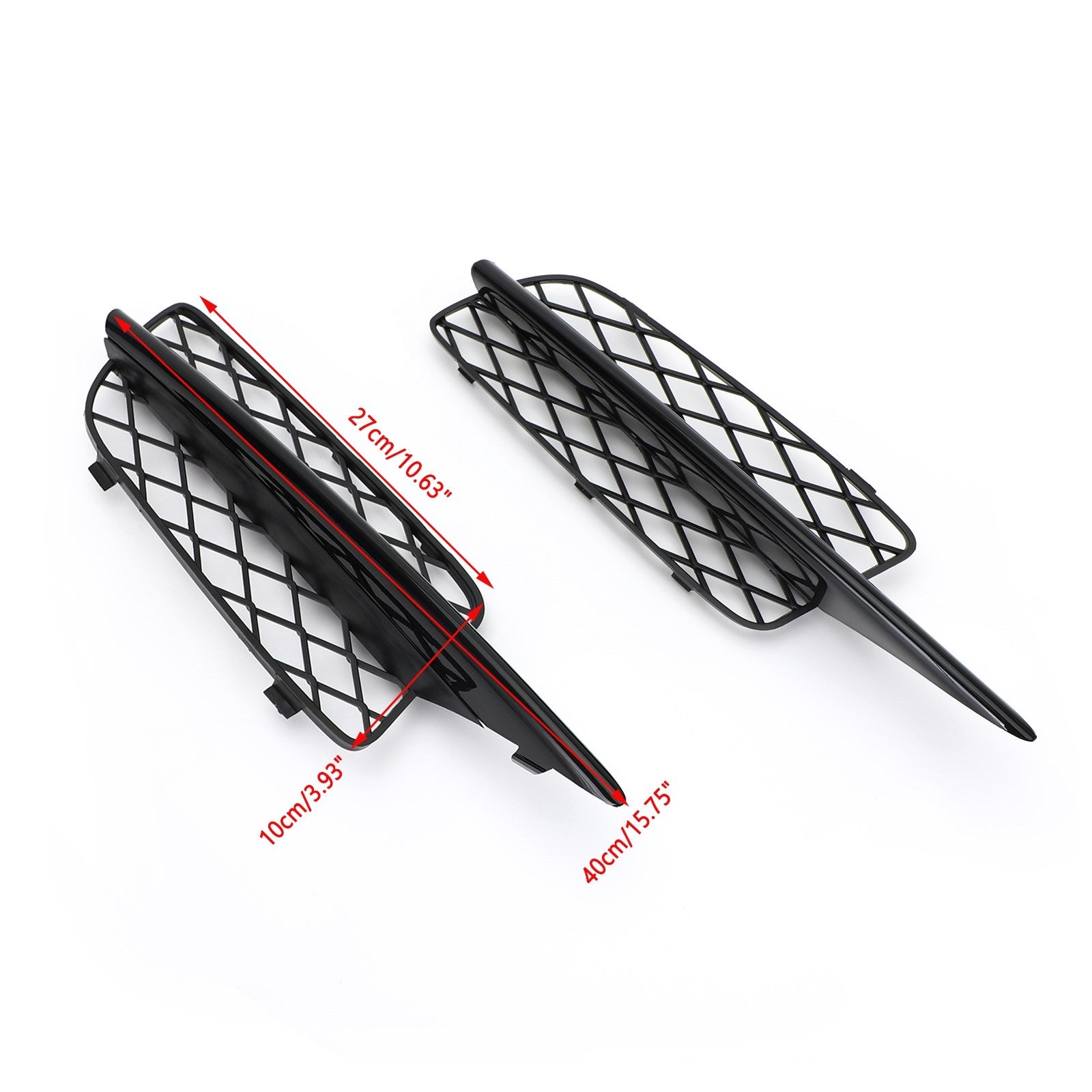 Pari etupuskurin sumuvalon säleikkö BMW X5 E70 2007-2010