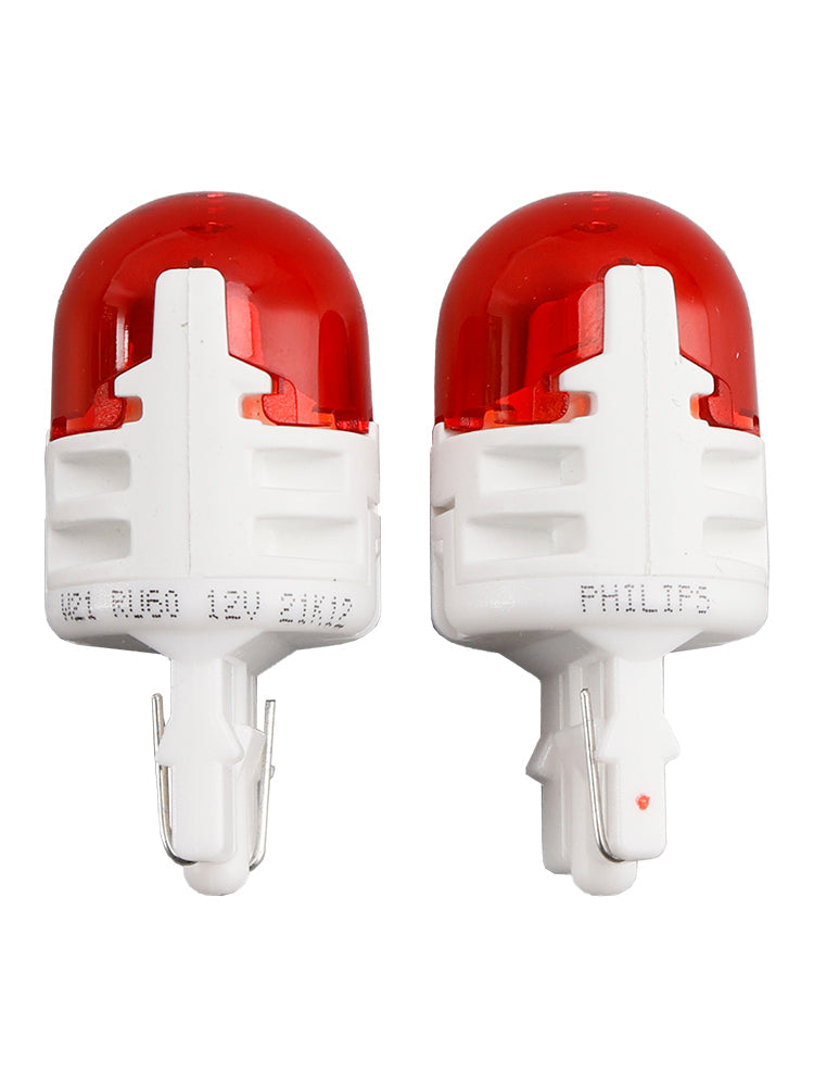 Phare LED rouge Ultinon Pro6000 W21W 11065RU60 pour voiture Philips
