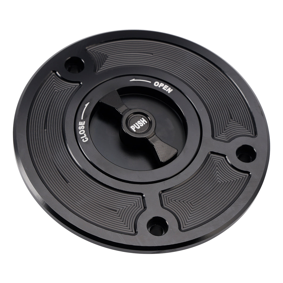 CNC BOUCHON DE RESERVOIR NOIR pour Kawasaki ZX-6R ZX6RR ZX636 ZX10R 2003-2006