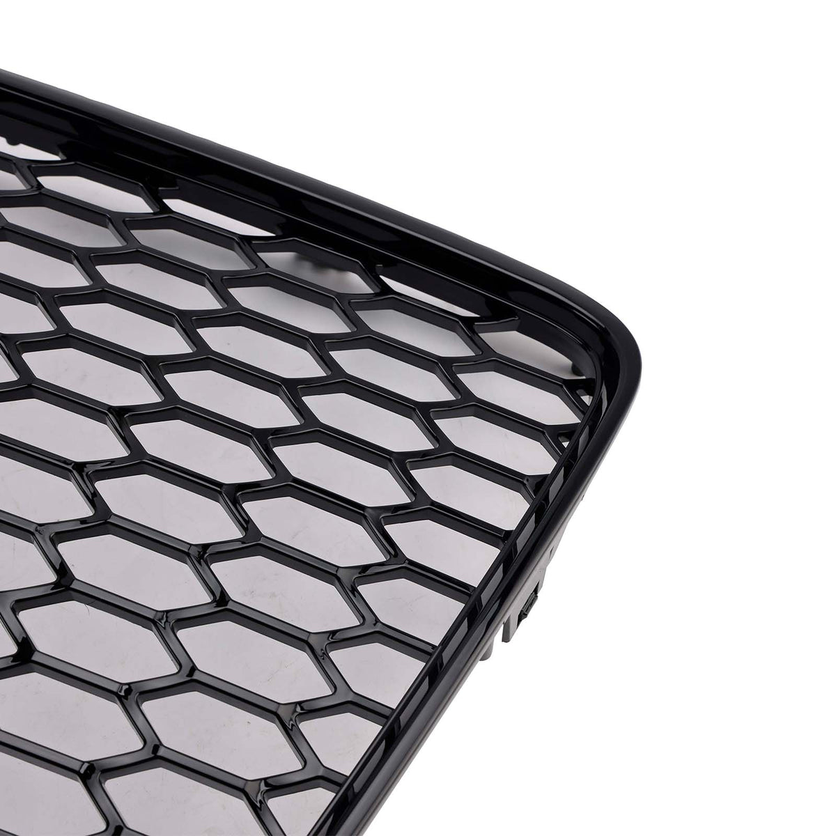Gloss Black Front Bumper Radiator Vent Mesh Grill Grille Pour Audi Q7 2005-2015