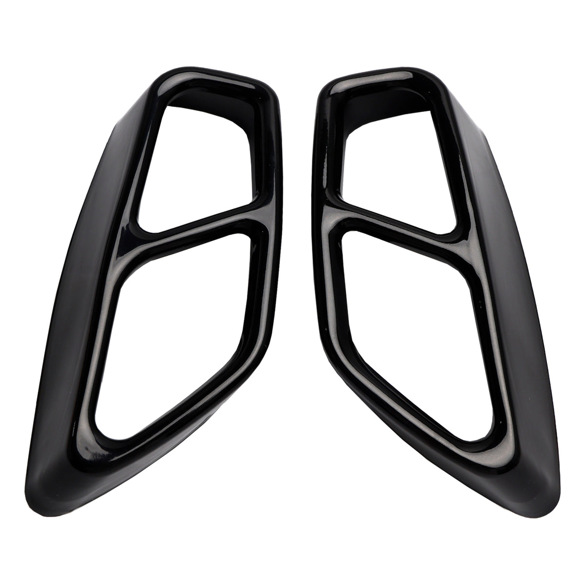 2x Exhaust Muffler Pipe Tip Tailpipe Cover Trim Pour BMW 5 G30 G31 2018-2022