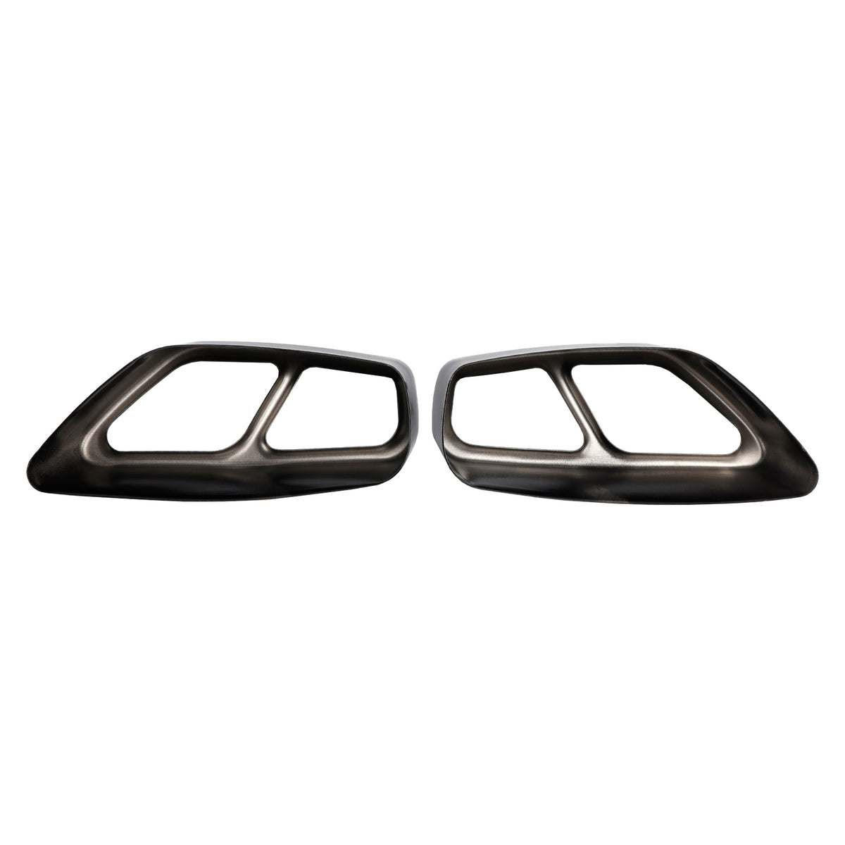 2x Exhaust Muffler Pipe Tip Tailpipe Cover Trim Pour BMW 5 G30 G31 2018-2022
