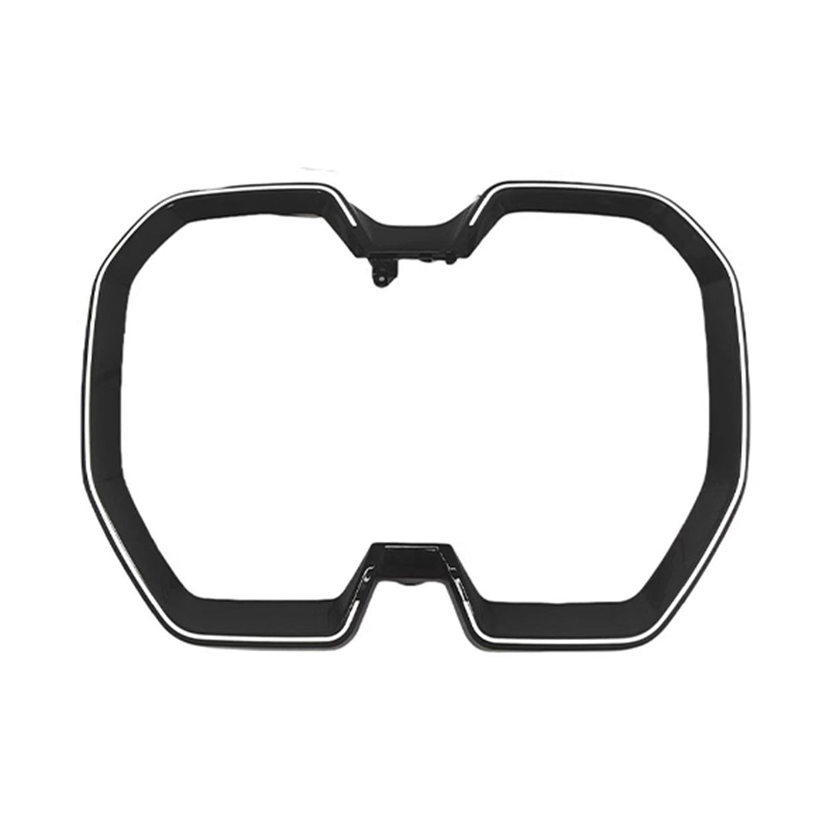 Black Front Bumper Kidney Grille Frame Replace Pour BMW iX SUV 2022-2025 W/LED
