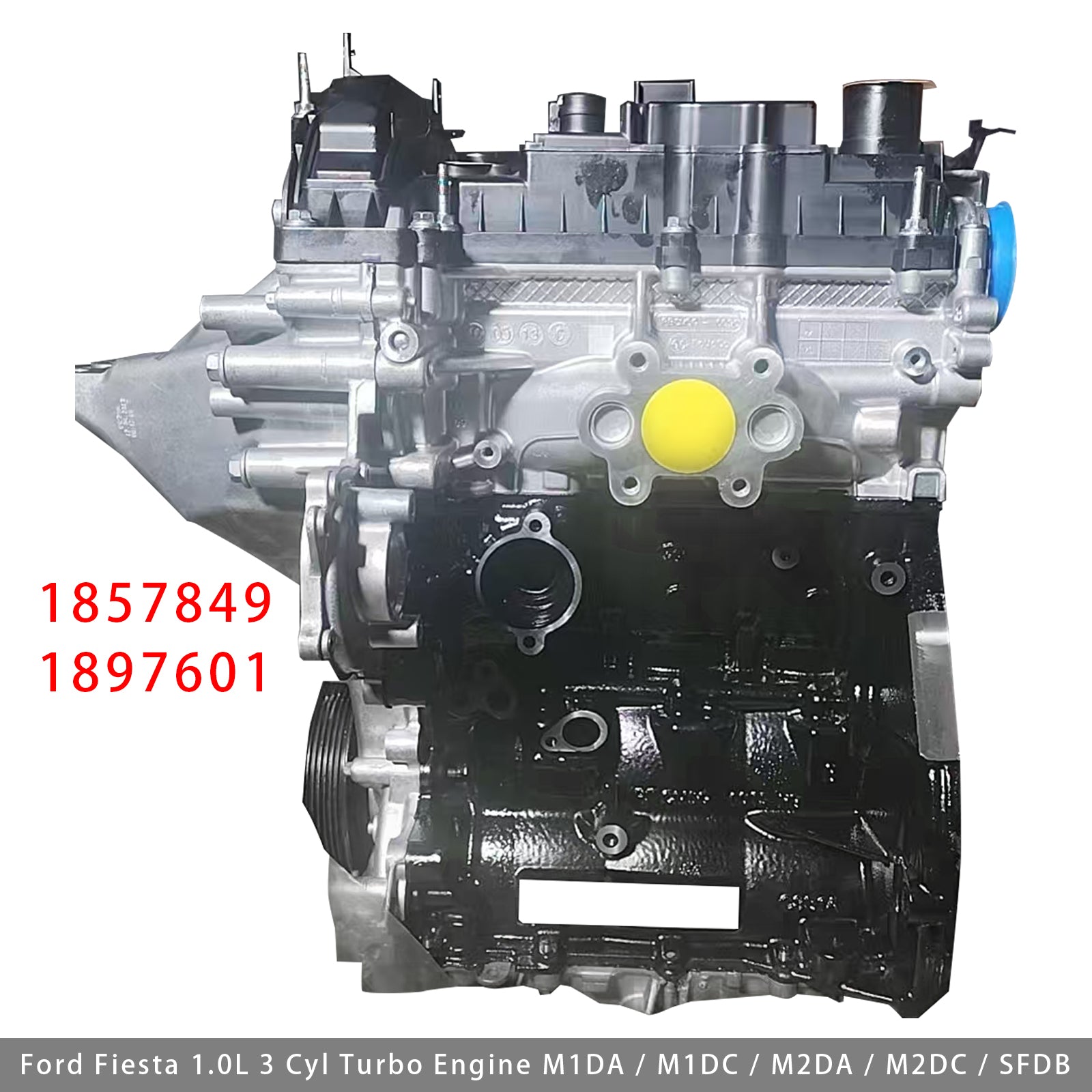 Engine Motor Assembly M1DA M1DC M2DA M2DC SFDB 1857849 Pour Ford 1.0 Ecoboost