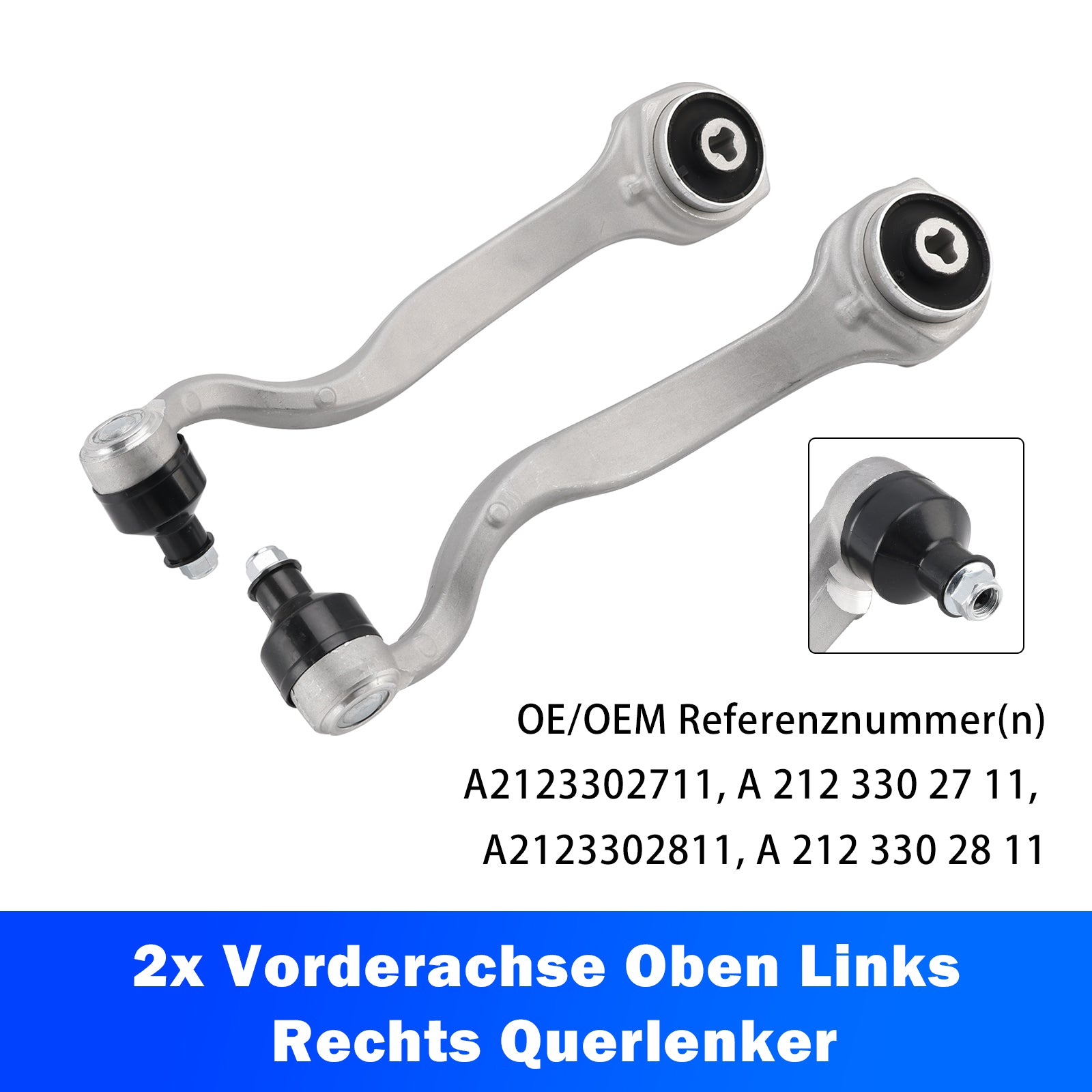 Bras supérieurs de l'essieu avant 2123302811 Pour Mercedes E-Class W212