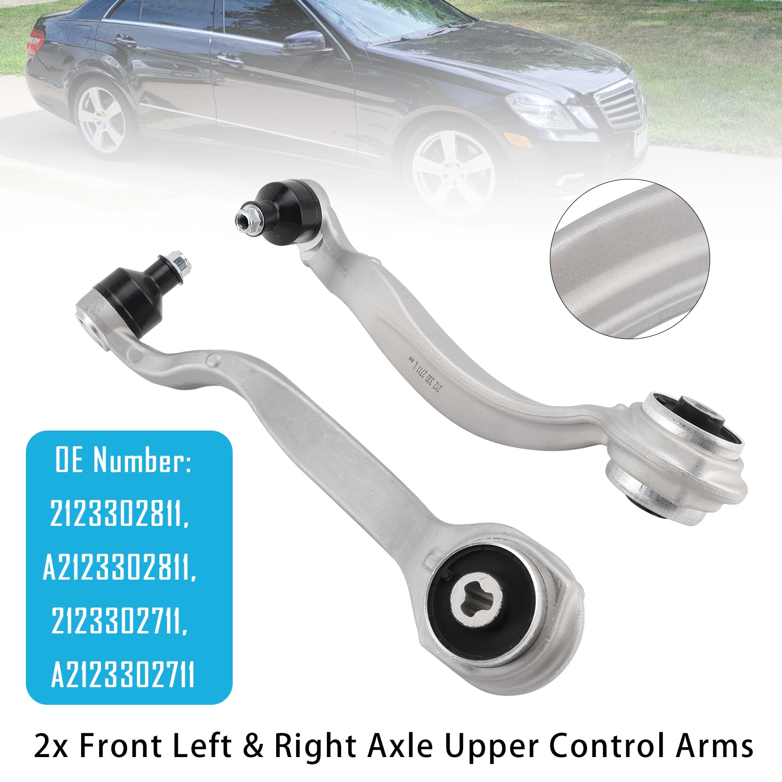 Bras supérieurs de l'essieu avant 2123302811 Pour Mercedes E-Class W212