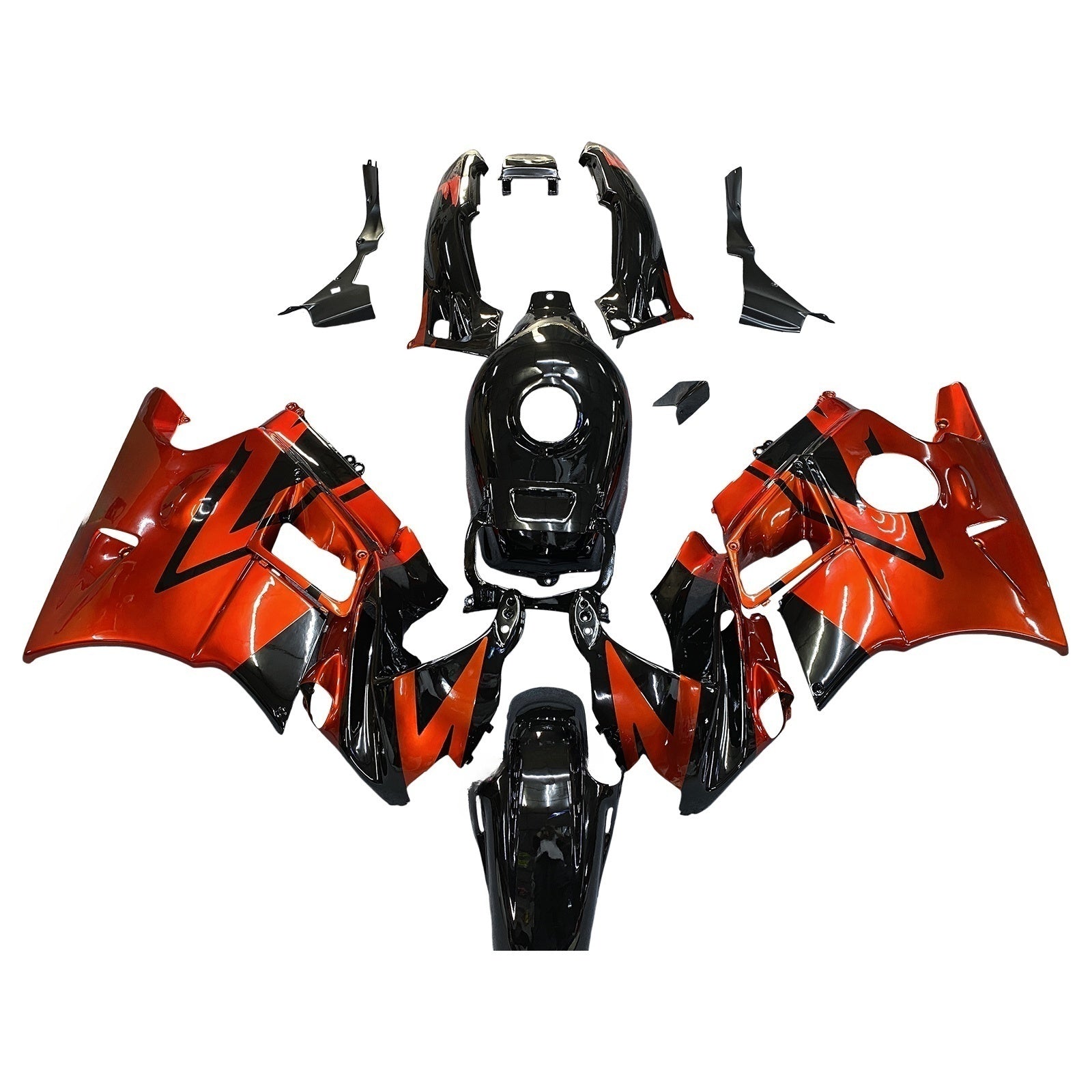 Injection carénage Kit carrosserie plastique ABS pour Honda CBR600 F2 1991-1994