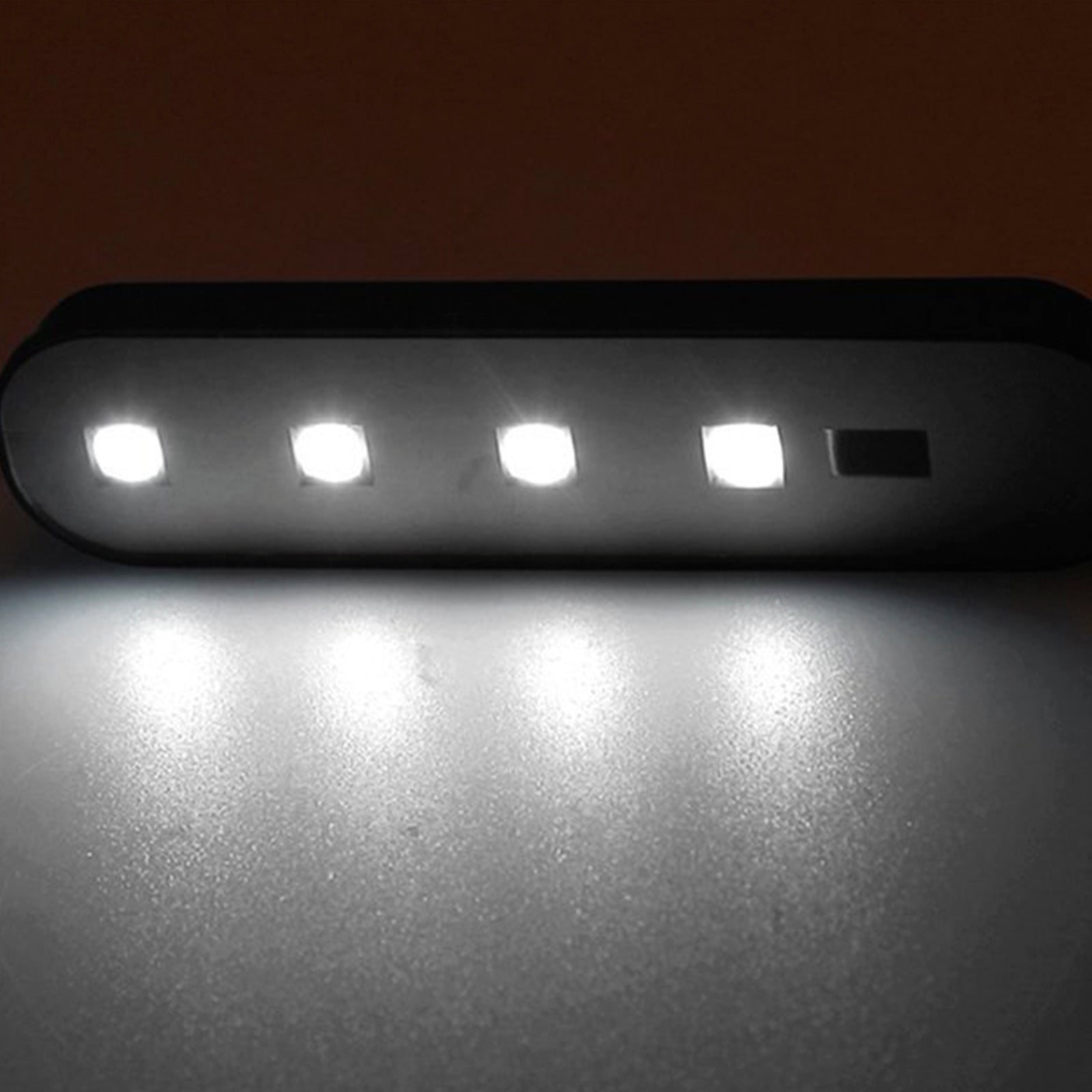 Lot de 4 feux de sécurité pour portière de voiture, clignotants, à détection automatique